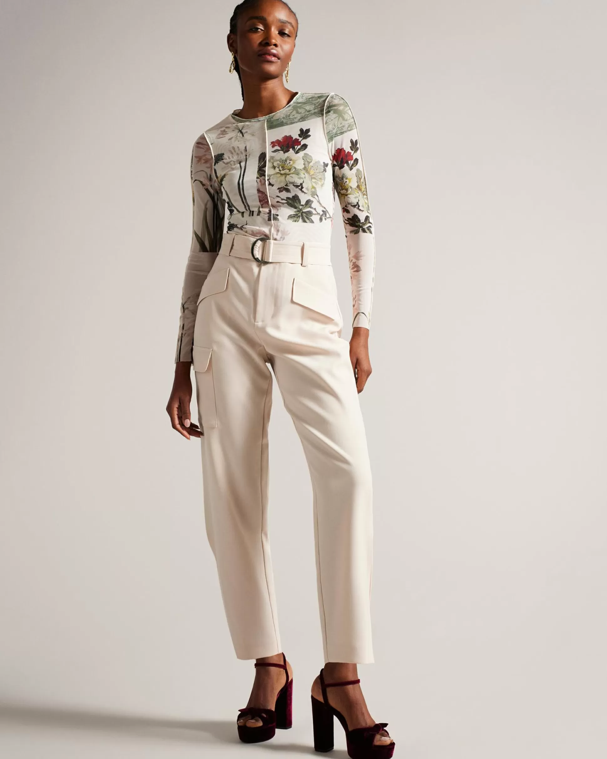 Trousers & Shorts^Ted Baker Gracieh Nude