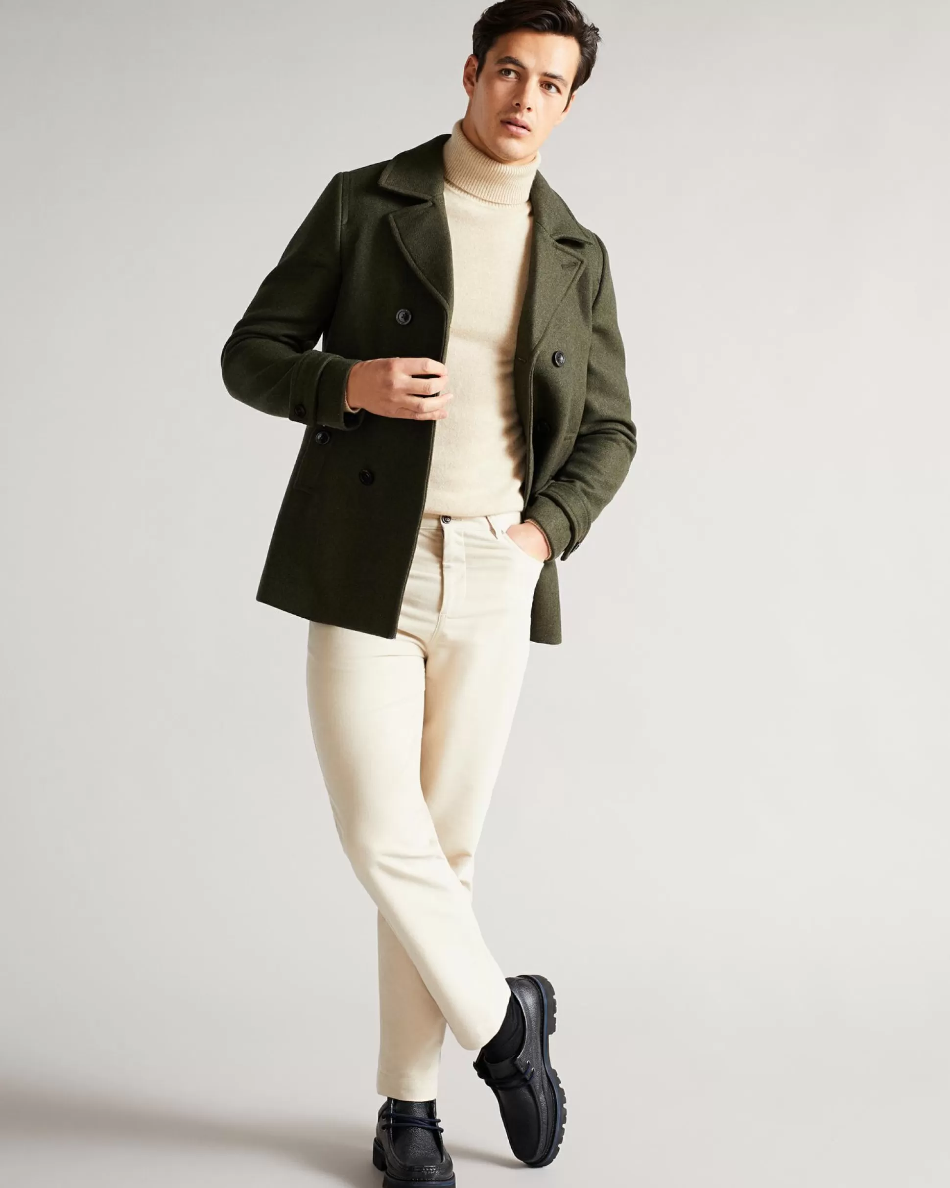 Coats & Jackets^Ted Baker Grilldd Khaki