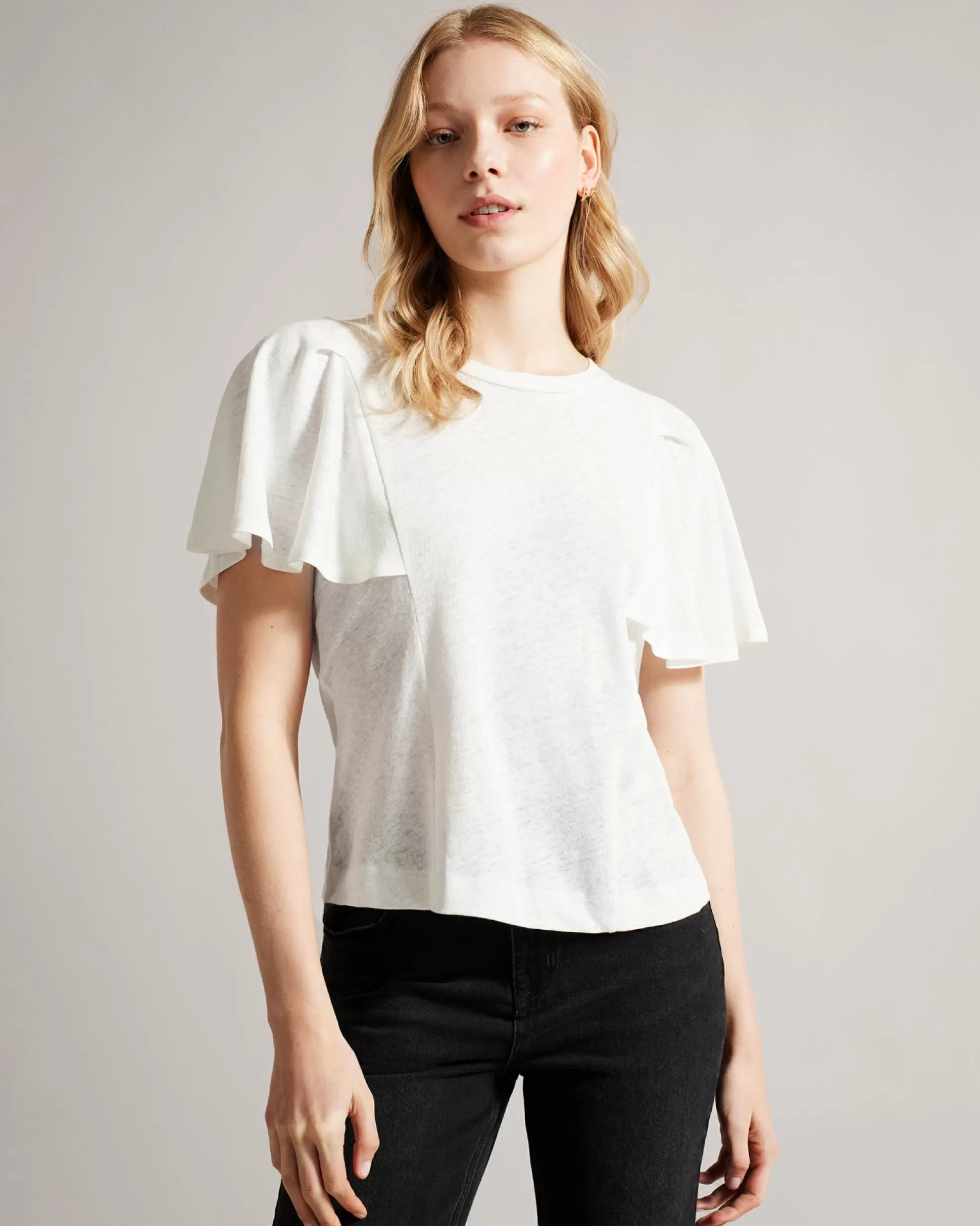 T-Shirts & Vests | Tops & Blouses^Ted Baker Hallenn White