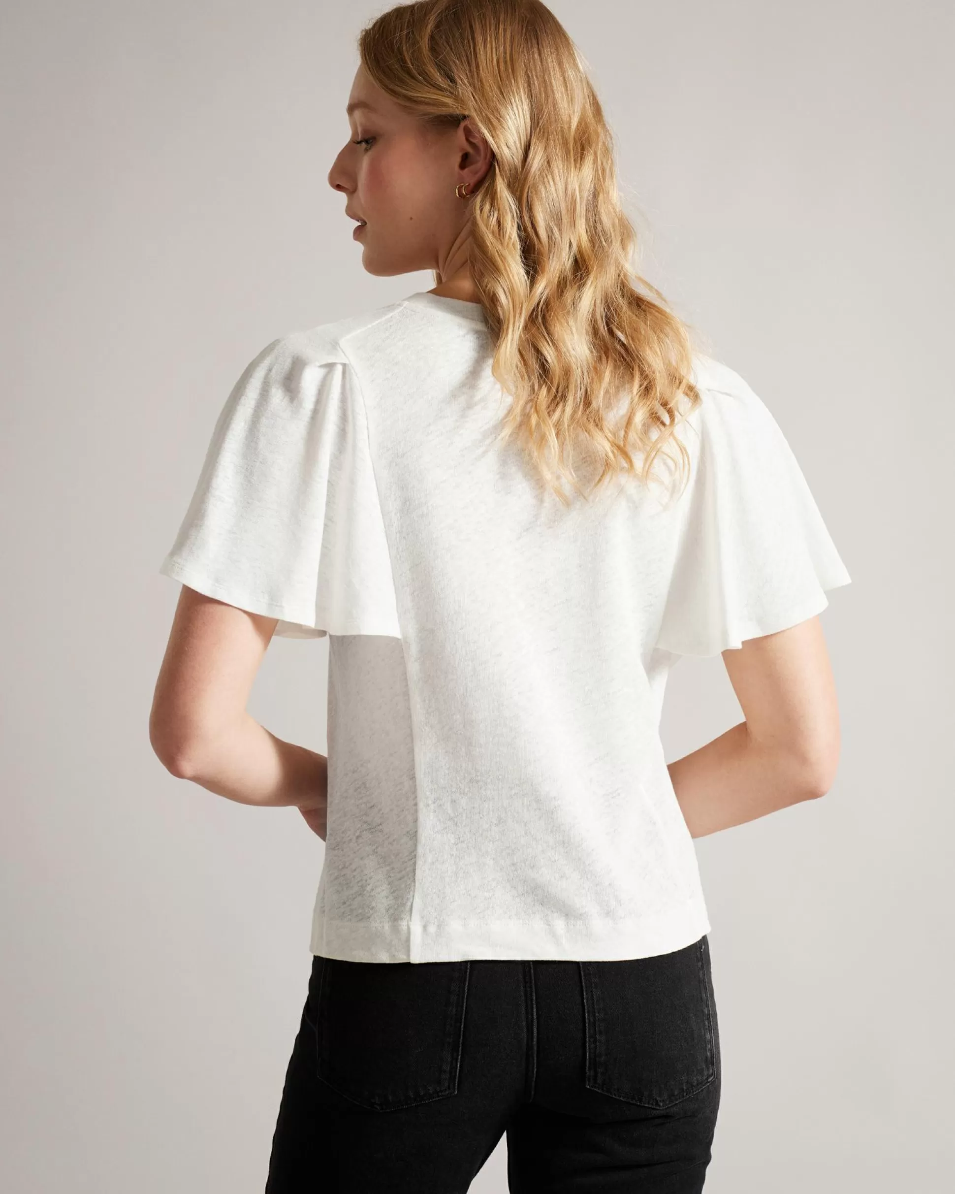 T-Shirts & Vests | Tops & Blouses^Ted Baker Hallenn White