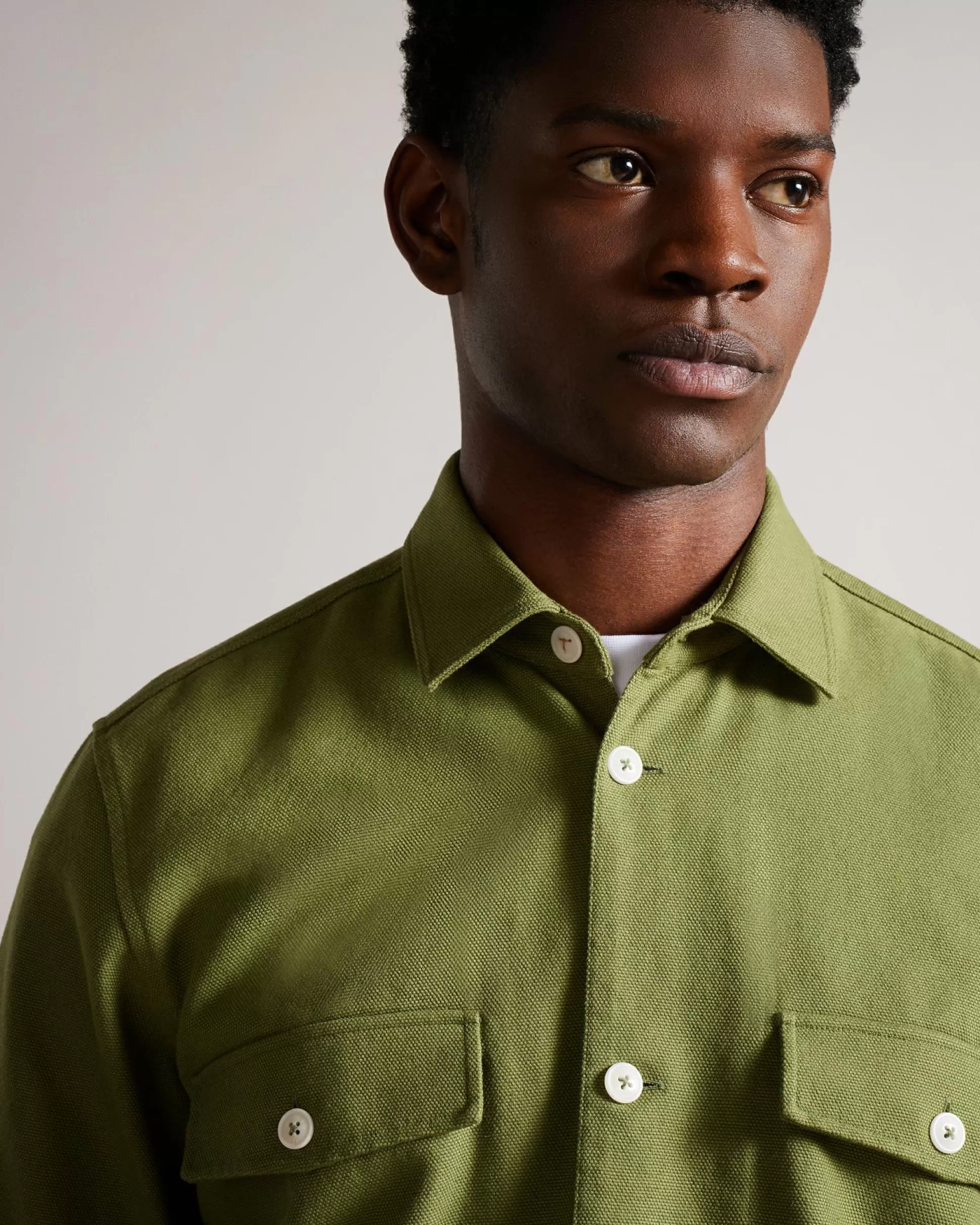 Shirts^Ted Baker Harwich Dark Green