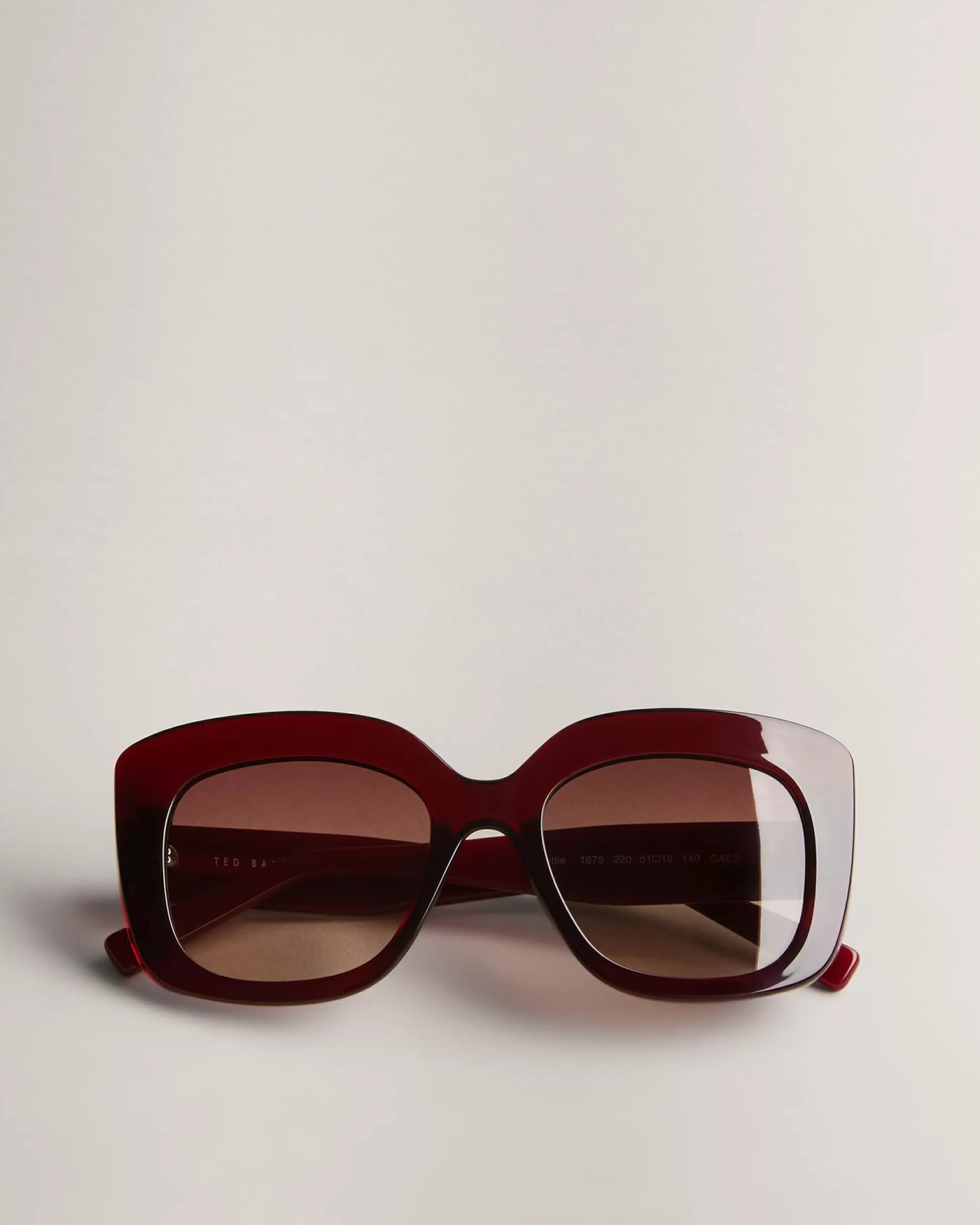 Sunglasses^Ted Baker Hatties Dark Red