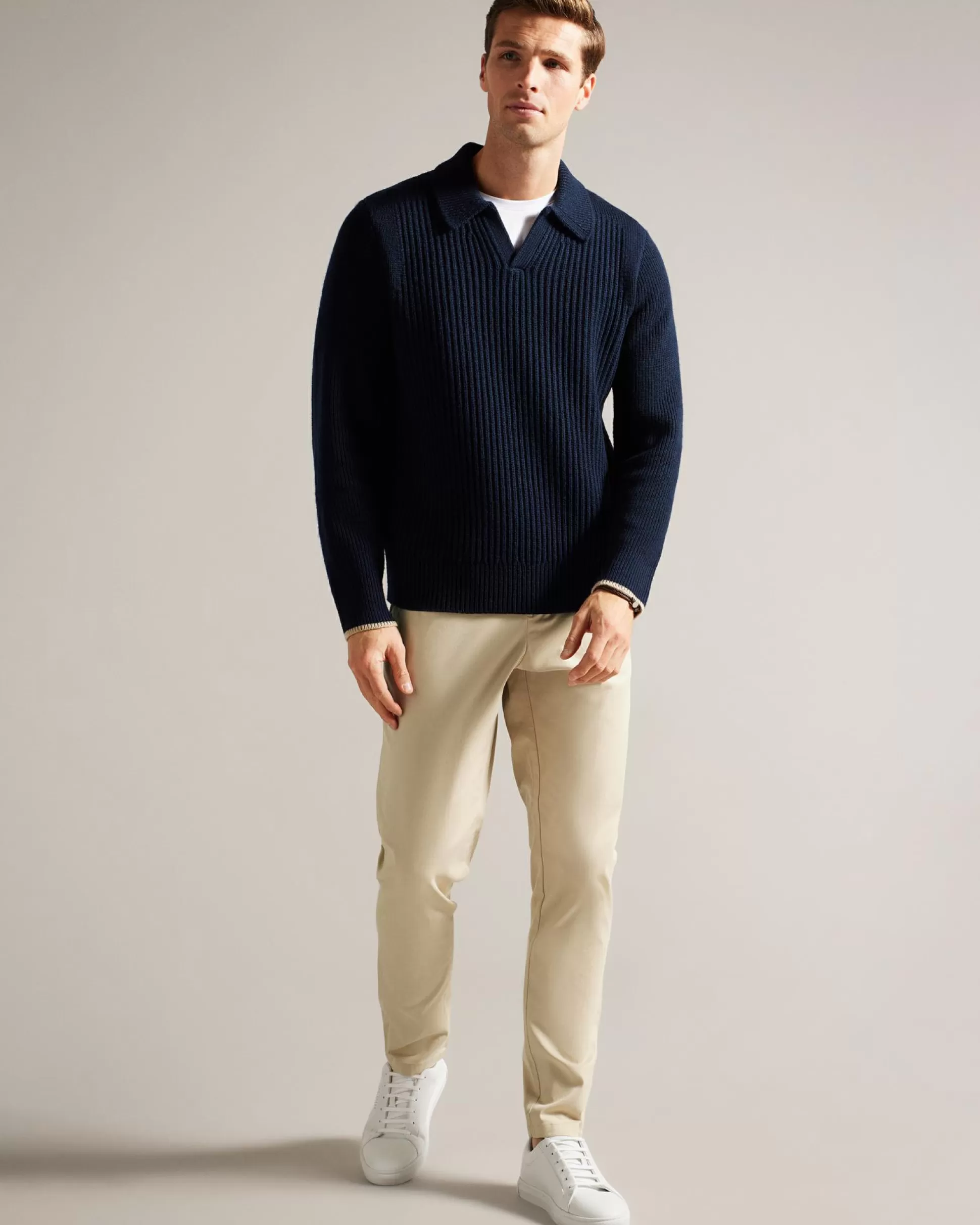 Trousers & Chinos^Ted Baker Haybrn Stone