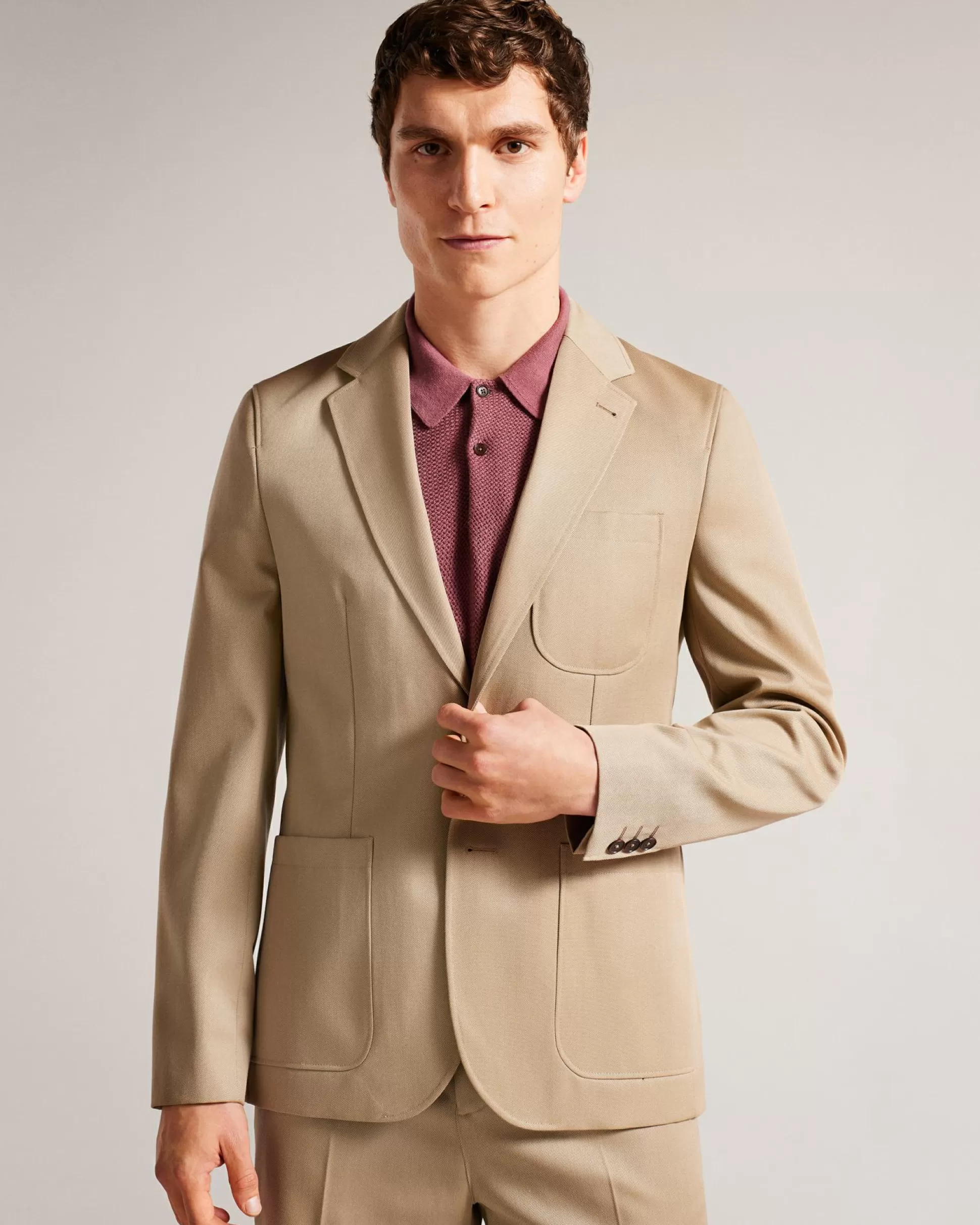 Blazers | Suits^Ted Baker Heddonj Natural