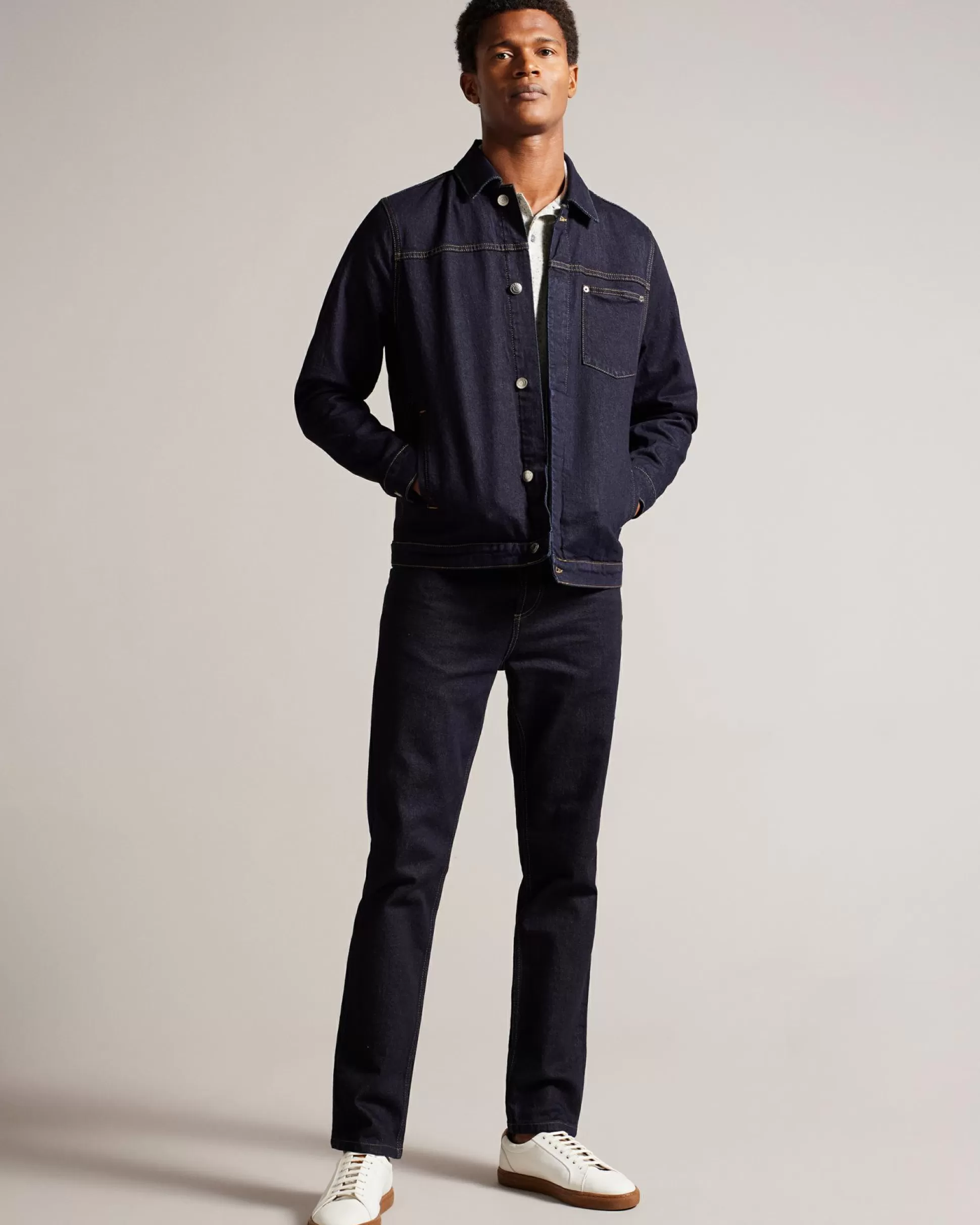 Coats & Jackets^Ted Baker Helmmut Dark Blue