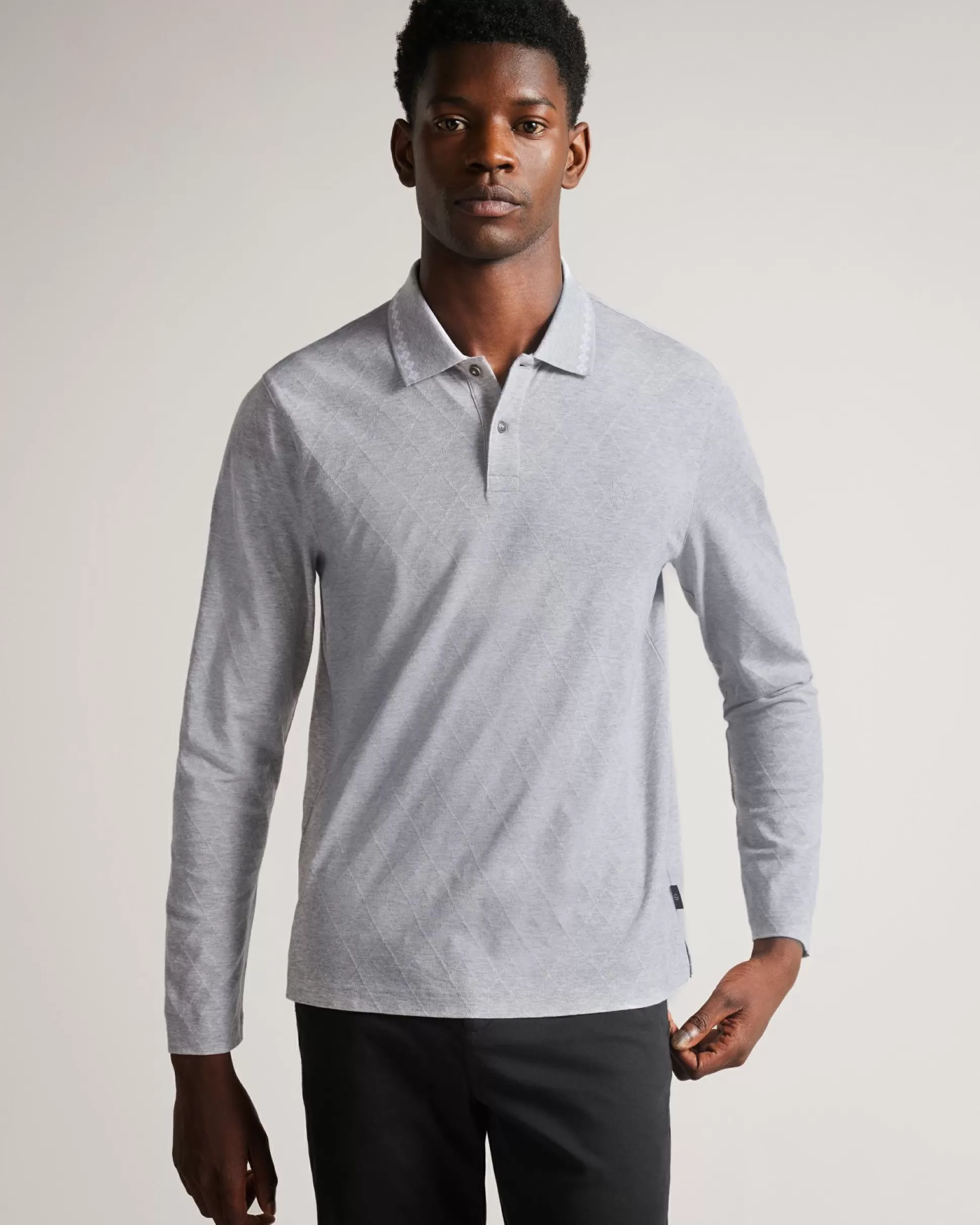 Tops^Ted Baker Holrood Grey-Marl