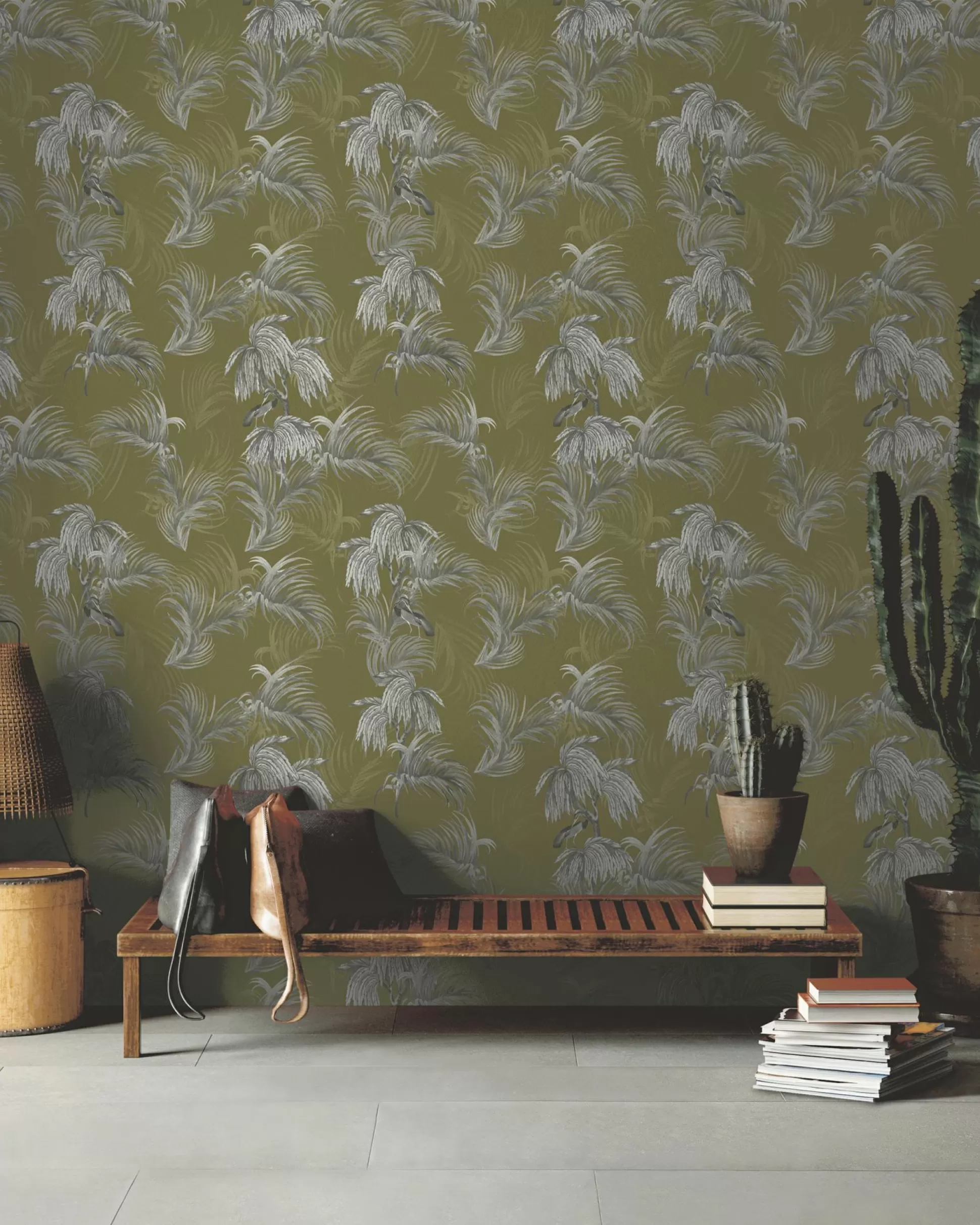 Wallpaper^Ted Baker Horizw Khaki