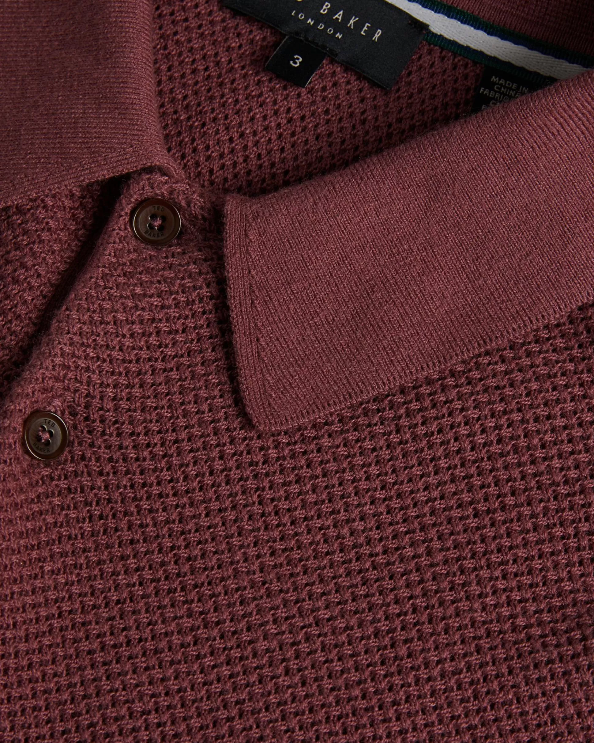 Tops | Polo Shirts^Ted Baker Imago Maroon