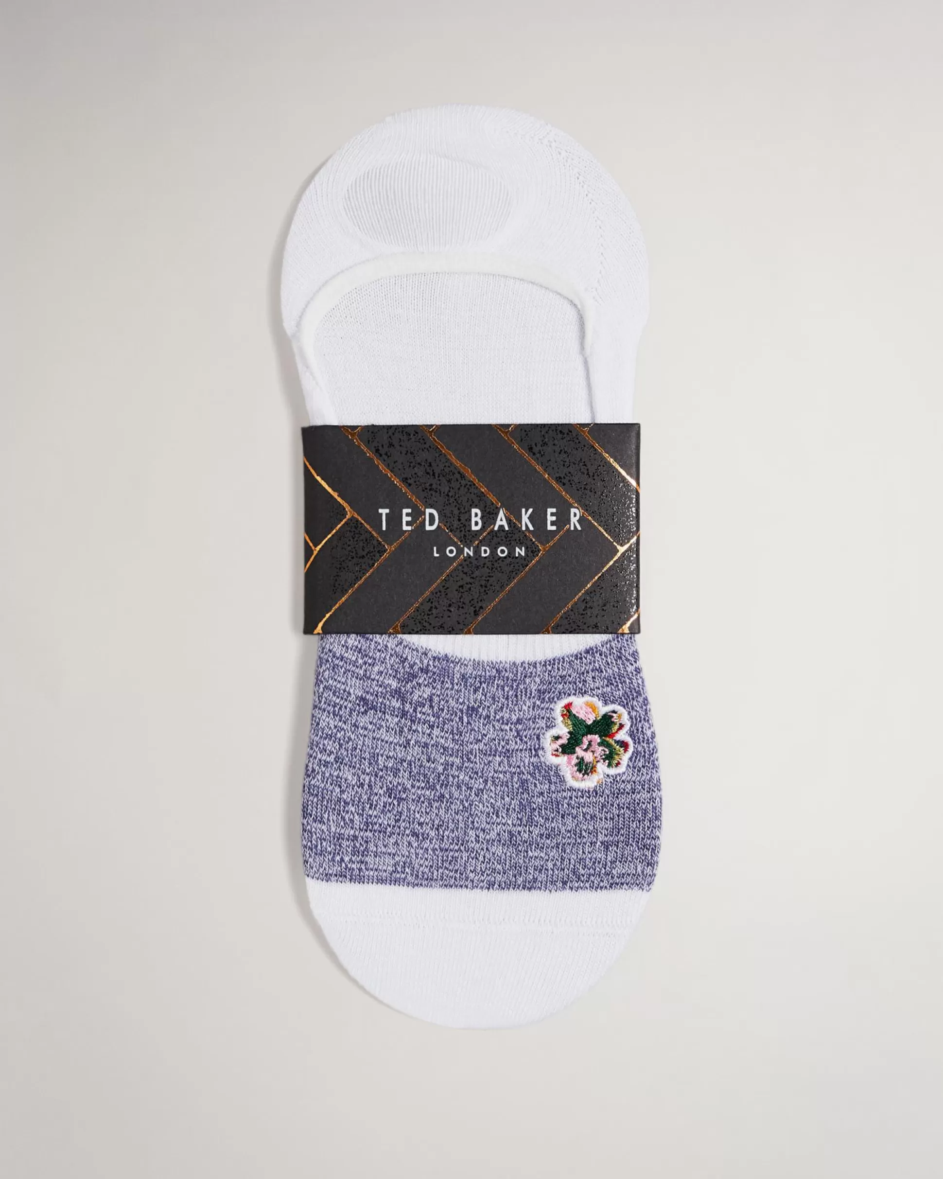 Socks^Ted Baker Invisok White