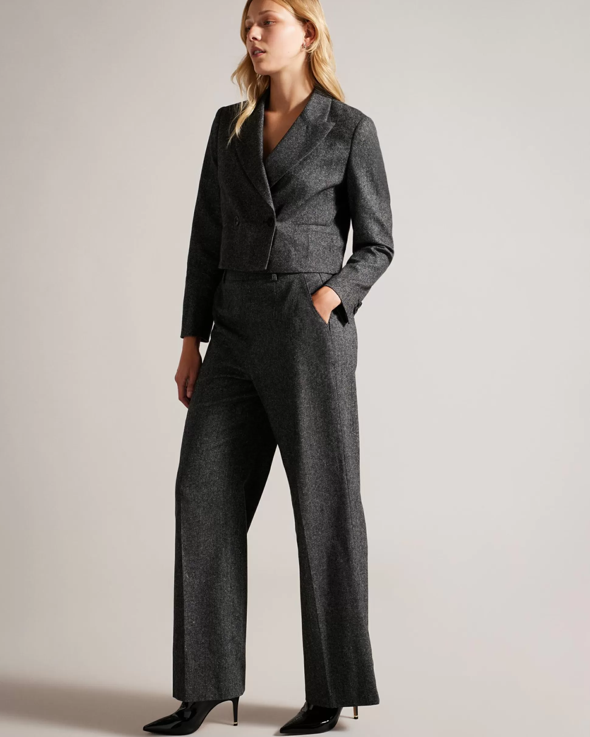 Suits & Co-ords | Trousers & Shorts^Ted Baker Jaiddet Dark Grey