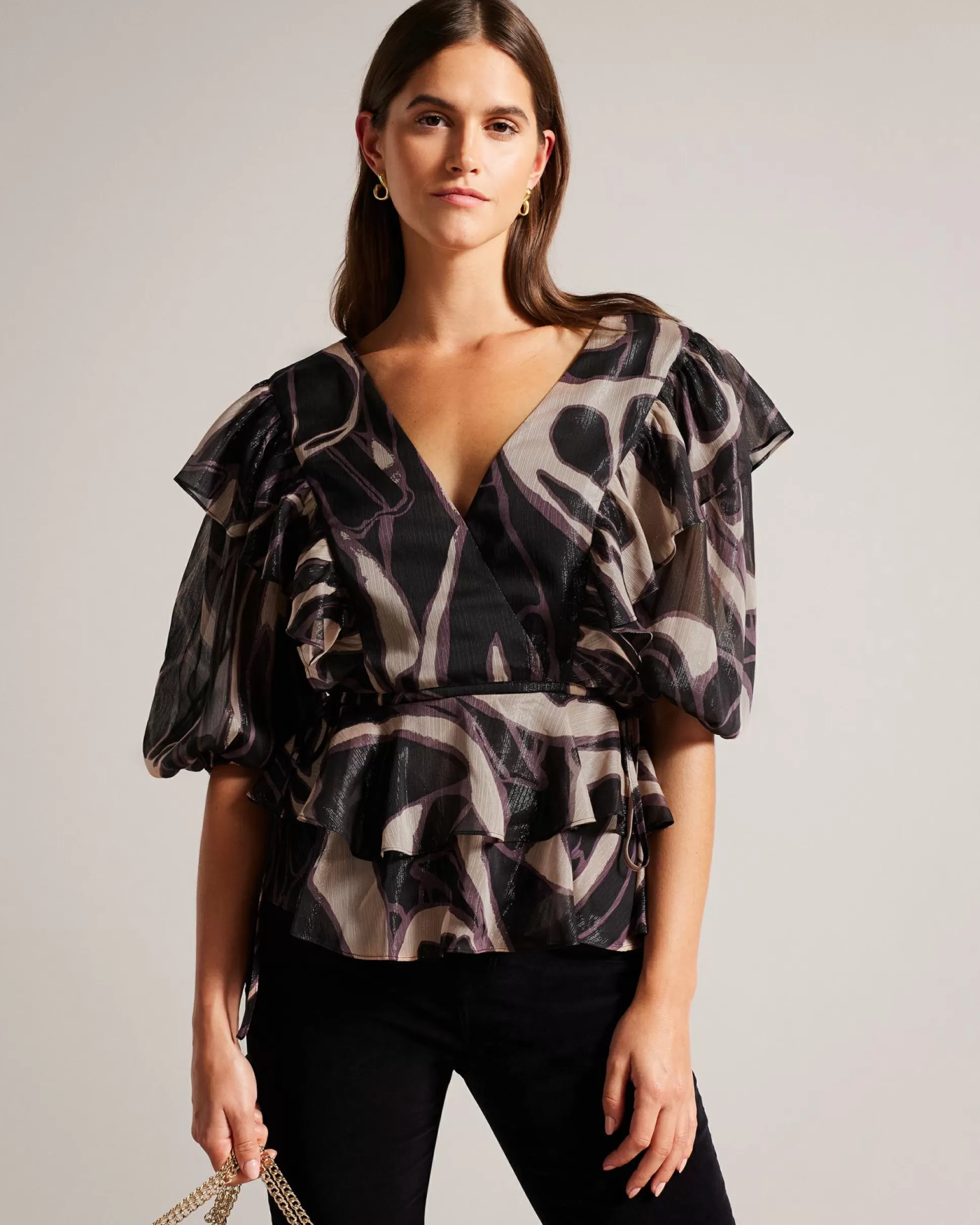 Tops & Blouses^Ted Baker Jasmyna Black