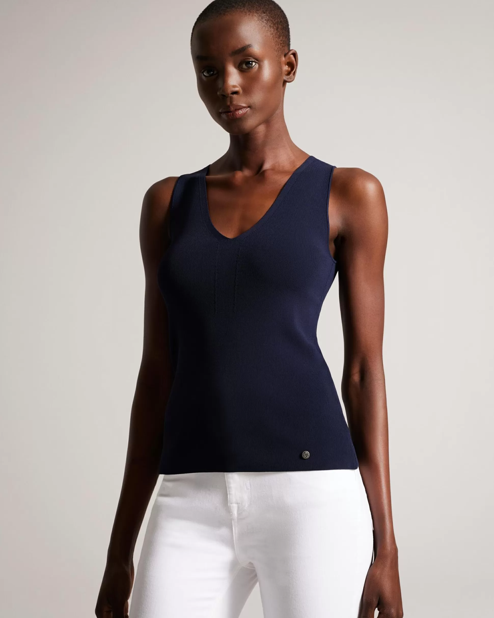 T-Shirts & Vests | Jumpers & Cardigans^Ted Baker Josiiy Dark Blue