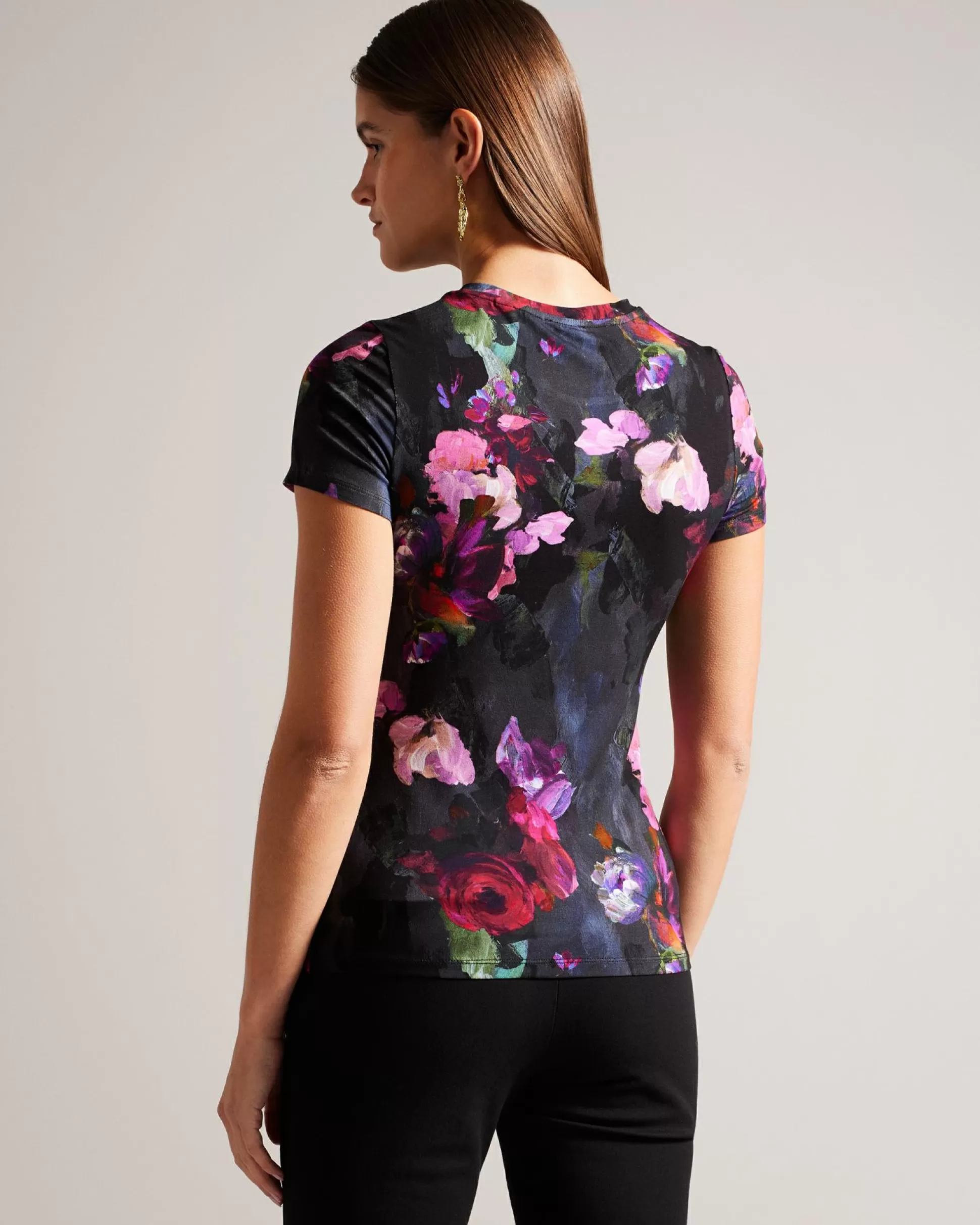 T-Shirts & Vests | Tops & Blouses^Ted Baker Karlyaa Black