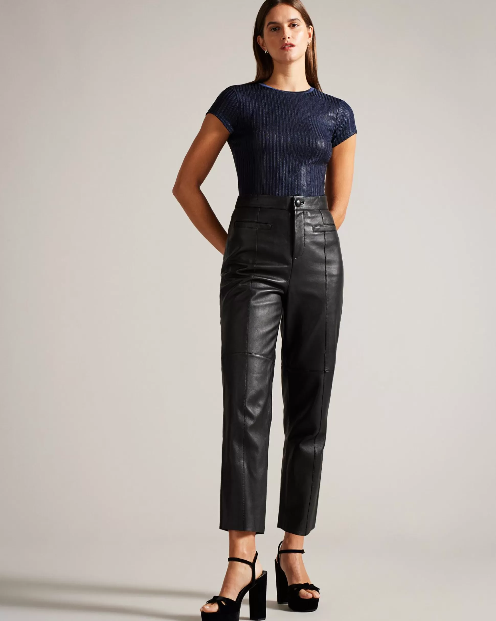 T-Shirts & Vests | Tops & Blouses^Ted Baker Katrino Navy