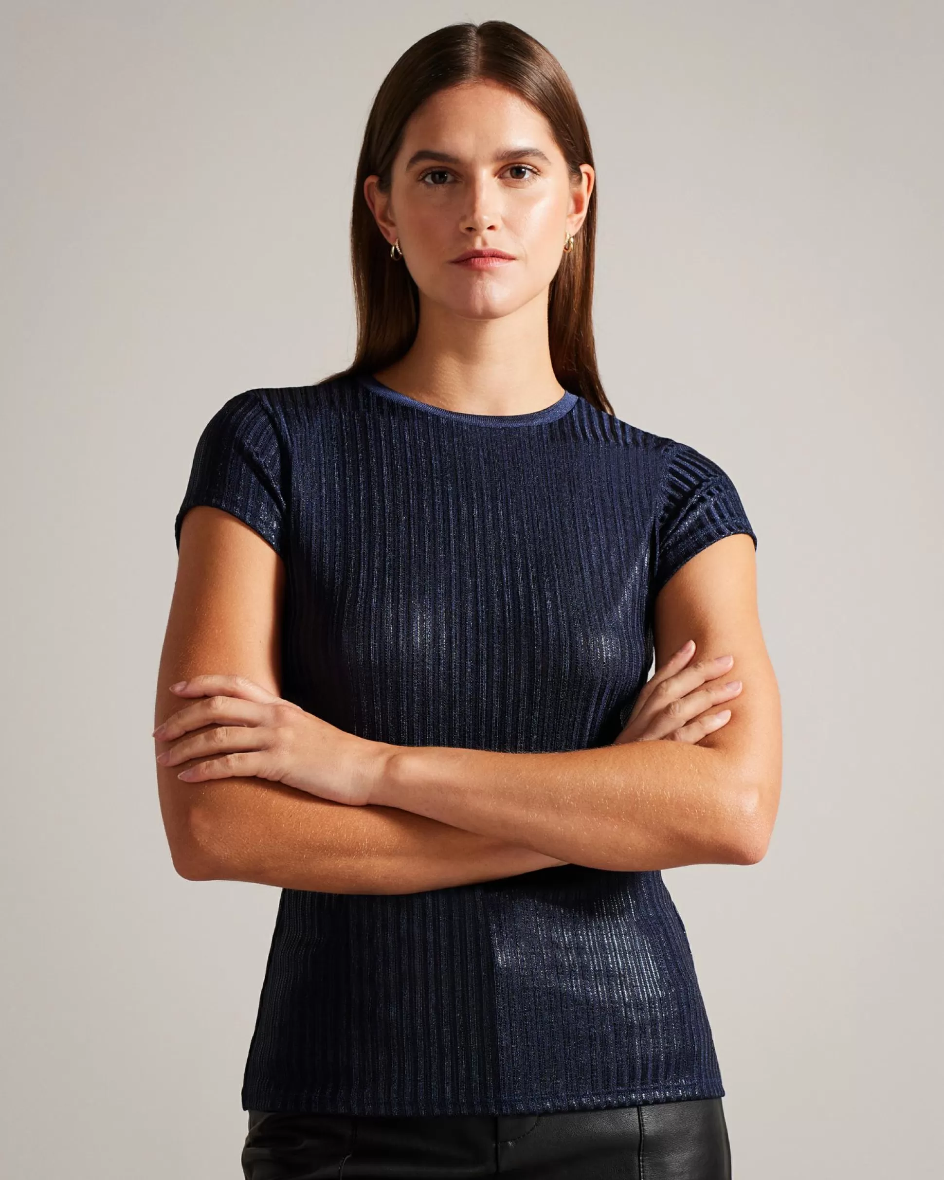 T-Shirts & Vests | Tops & Blouses^Ted Baker Katrino Navy