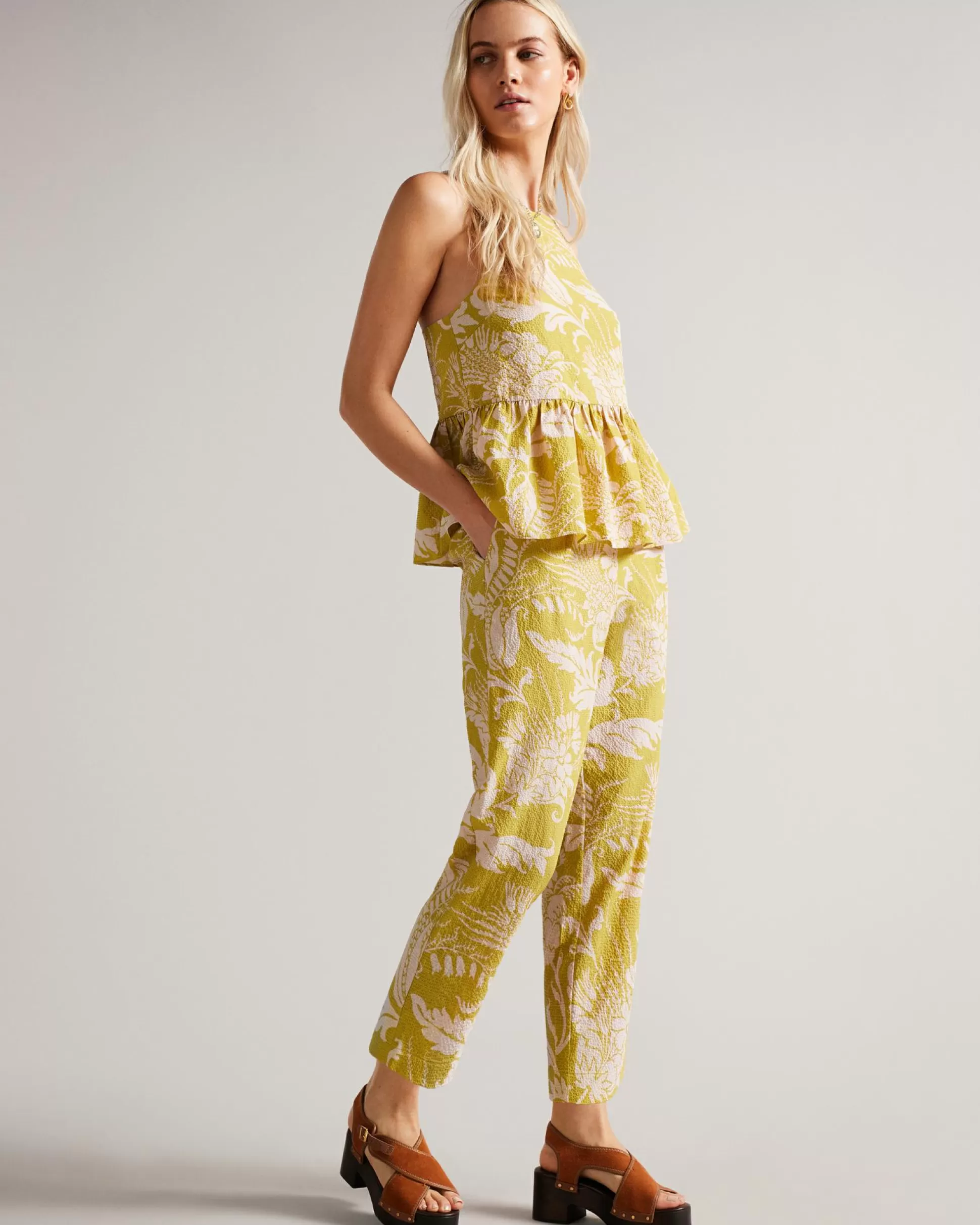 Trousers & Shorts^Ted Baker Kaylani Yellow