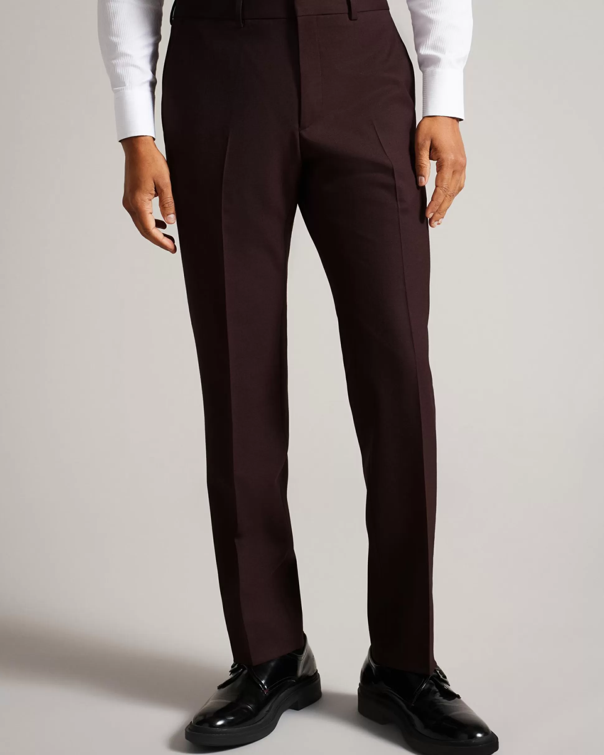 Trousers & Chinos | Suits^Ted Baker Keelst Dark Red