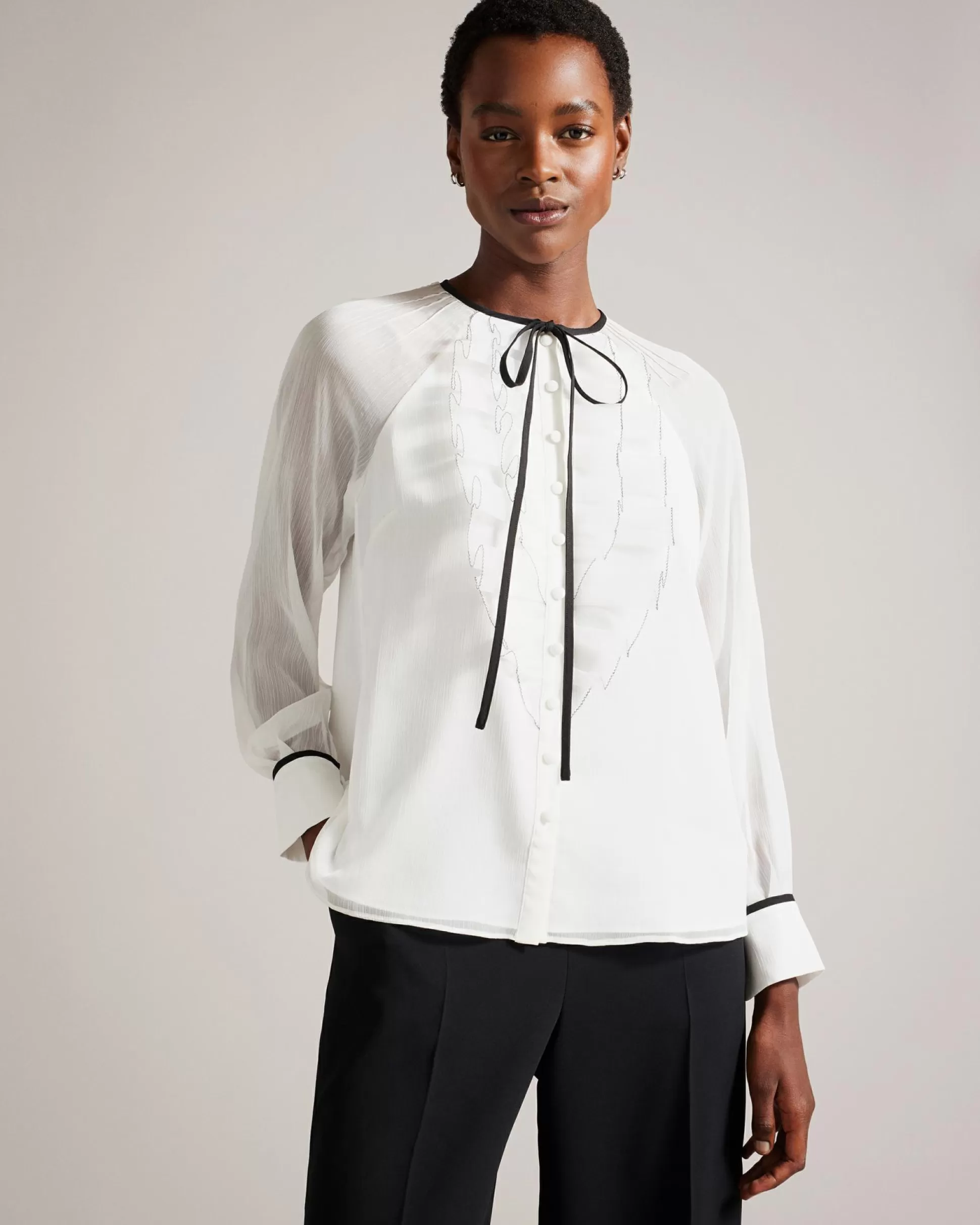 Tops & Blouses^Ted Baker Keleih White