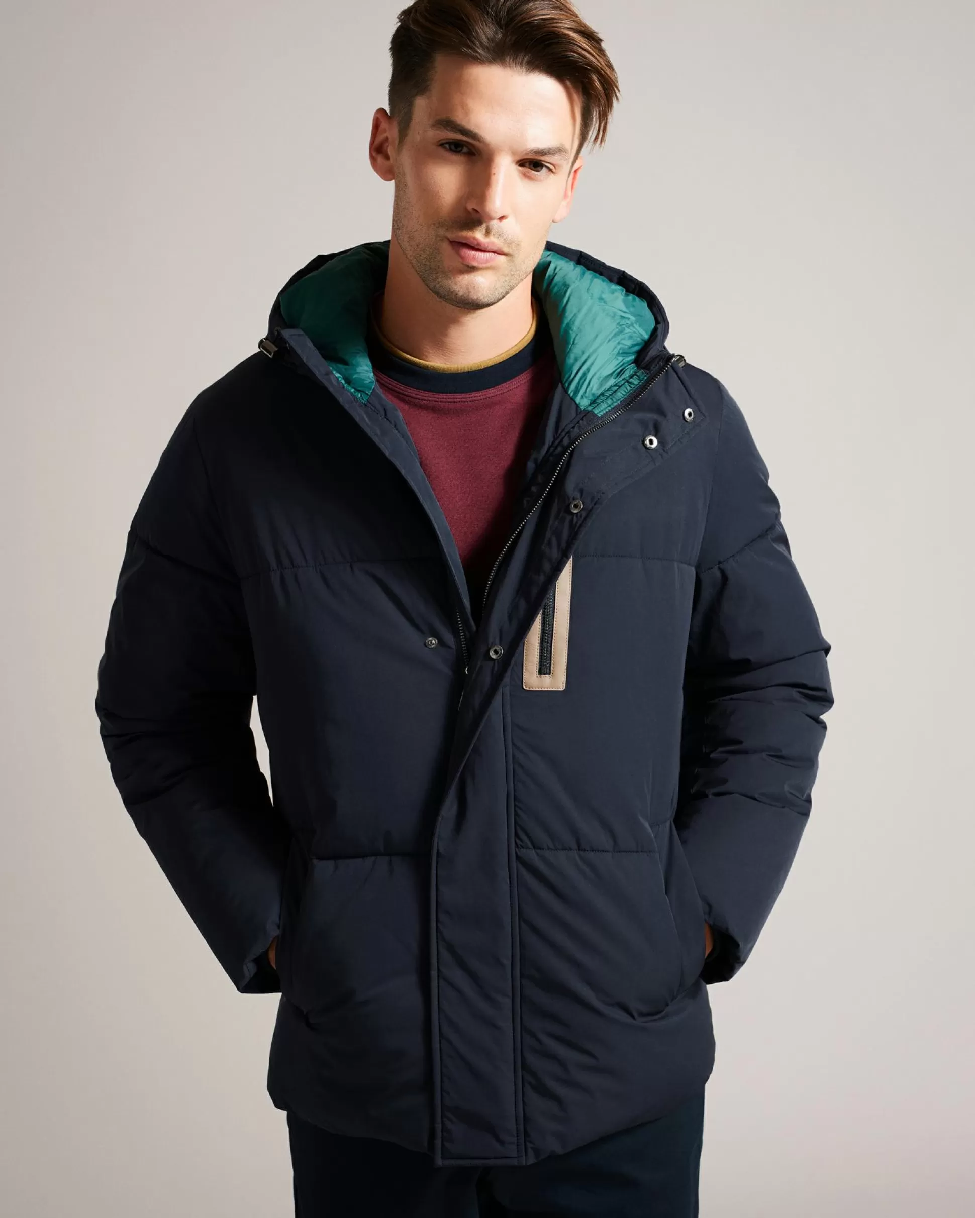 Coats & Jackets^Ted Baker Kinmont Navy