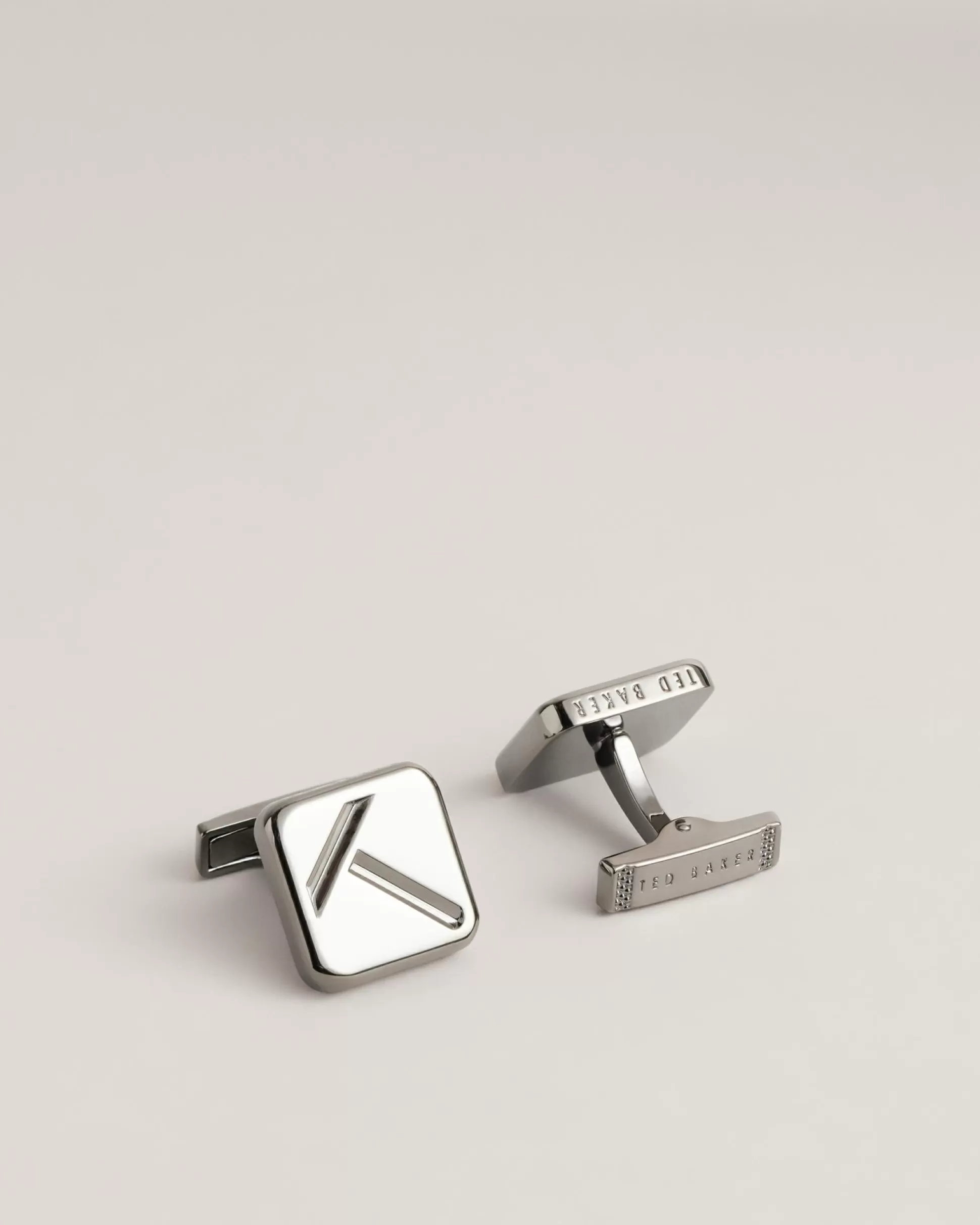 Cufflinks^Ted Baker Klassik Black-Gunmetal