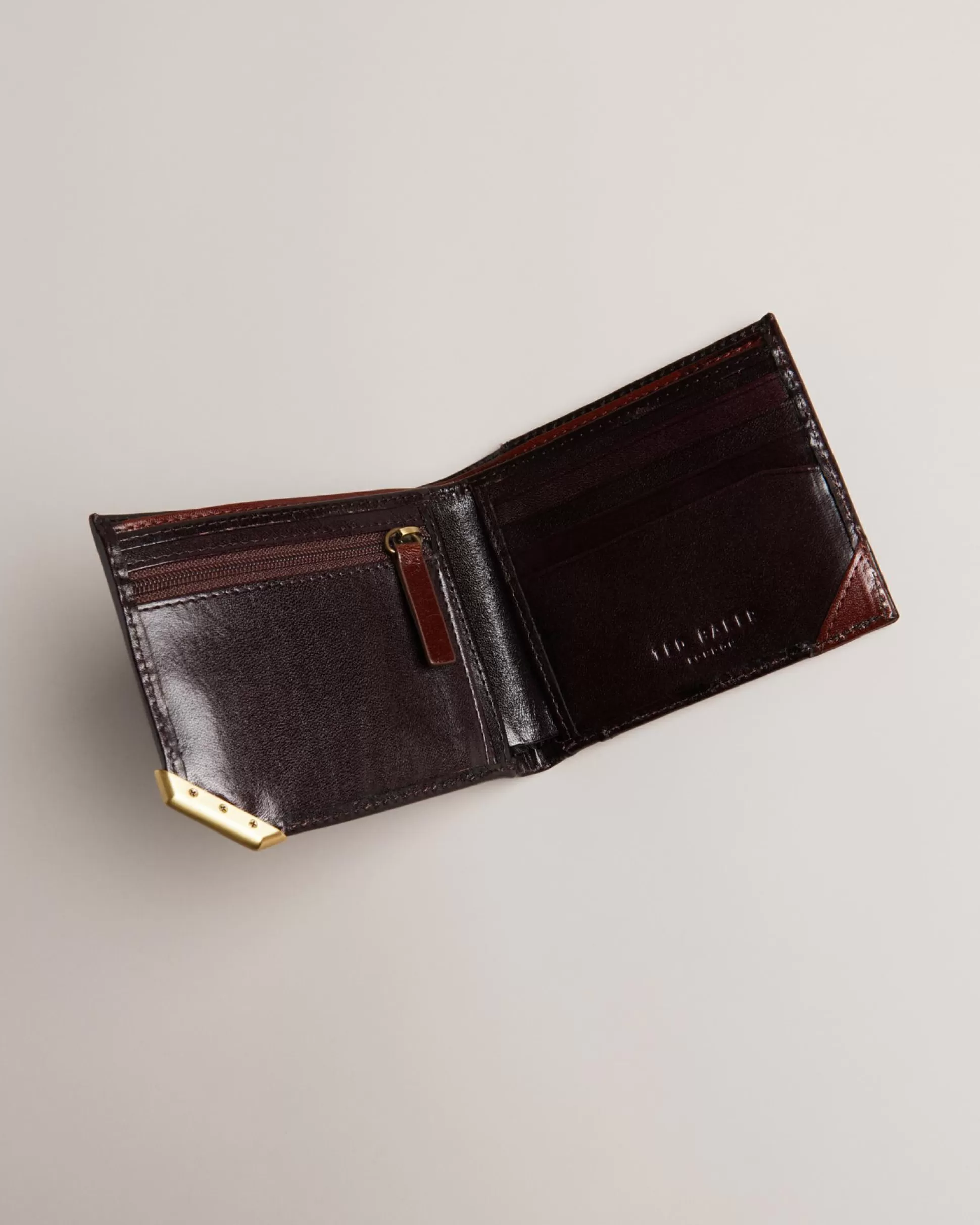 Wallets & Cardholders^Ted Baker Kornerr Brown-Chocolate