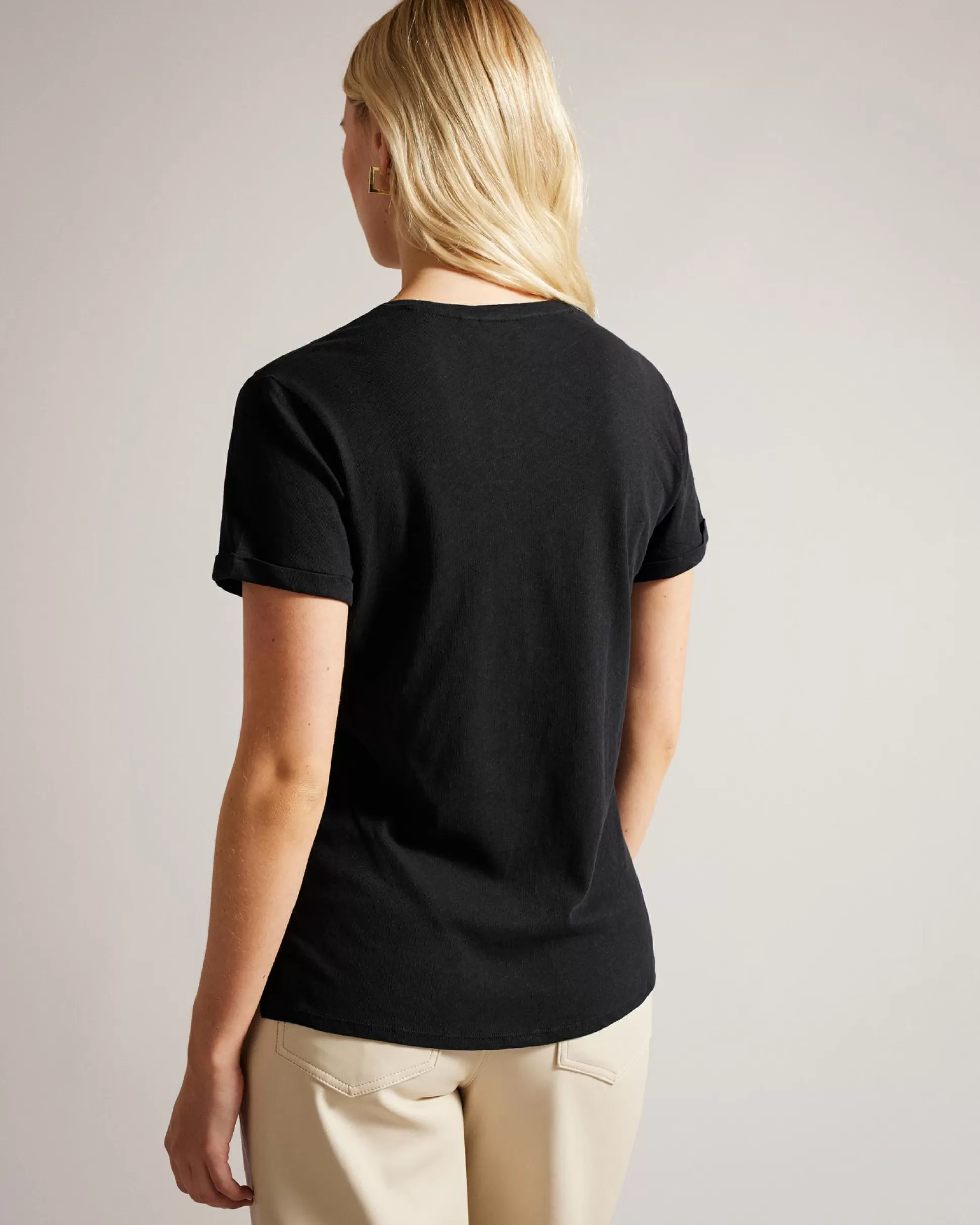 T-Shirts & Vests | Tops & Blouses^Ted Baker Laliita Black