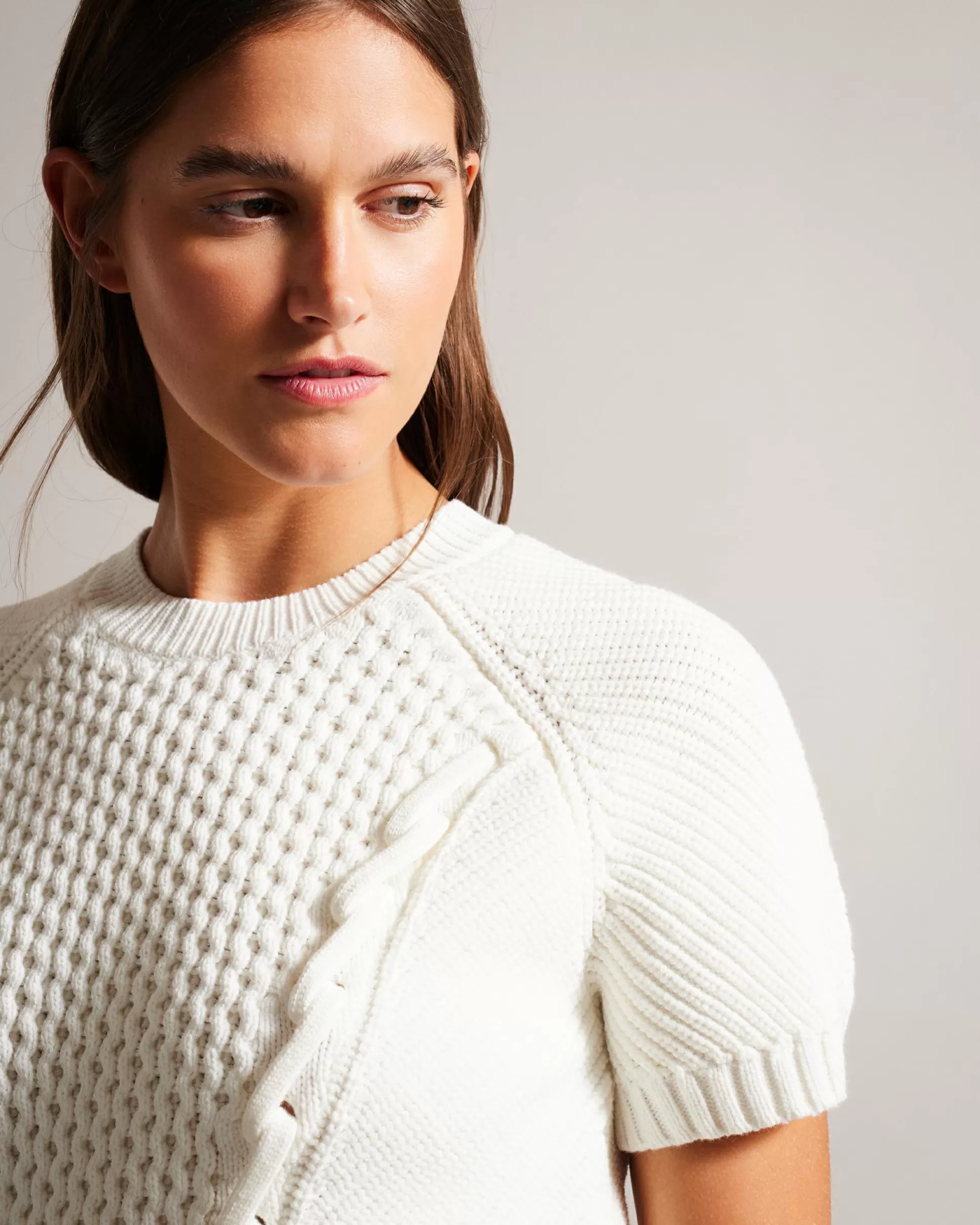 Jumpers & Cardigans^Ted Baker Leiygh White