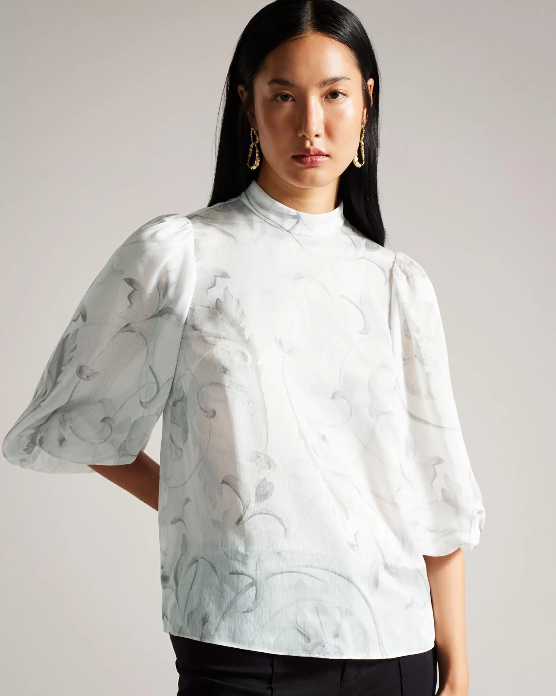 Tops & Blouses^Ted Baker Lilioh Ivory