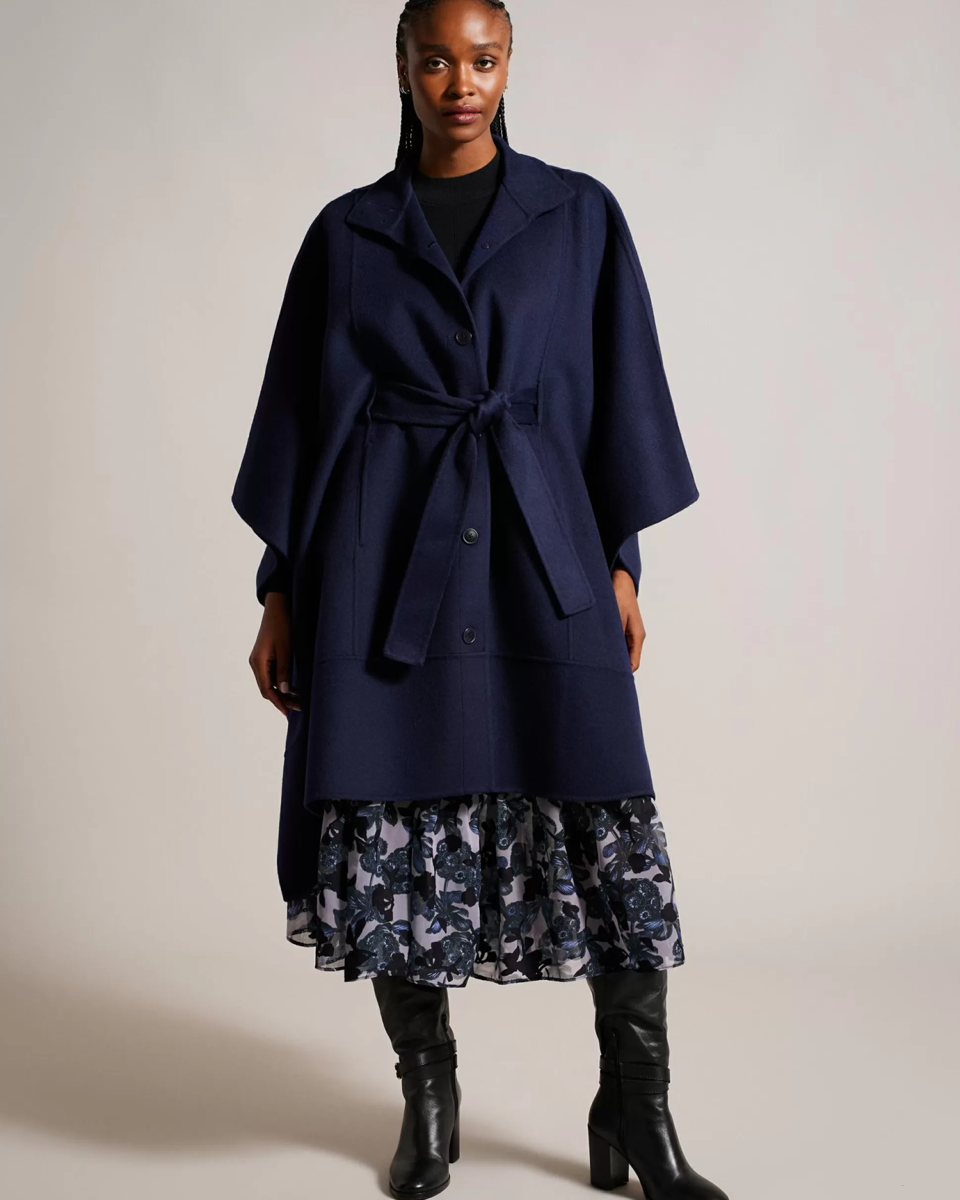 Coats & Jackets^Ted Baker Lilymae Dark Blue