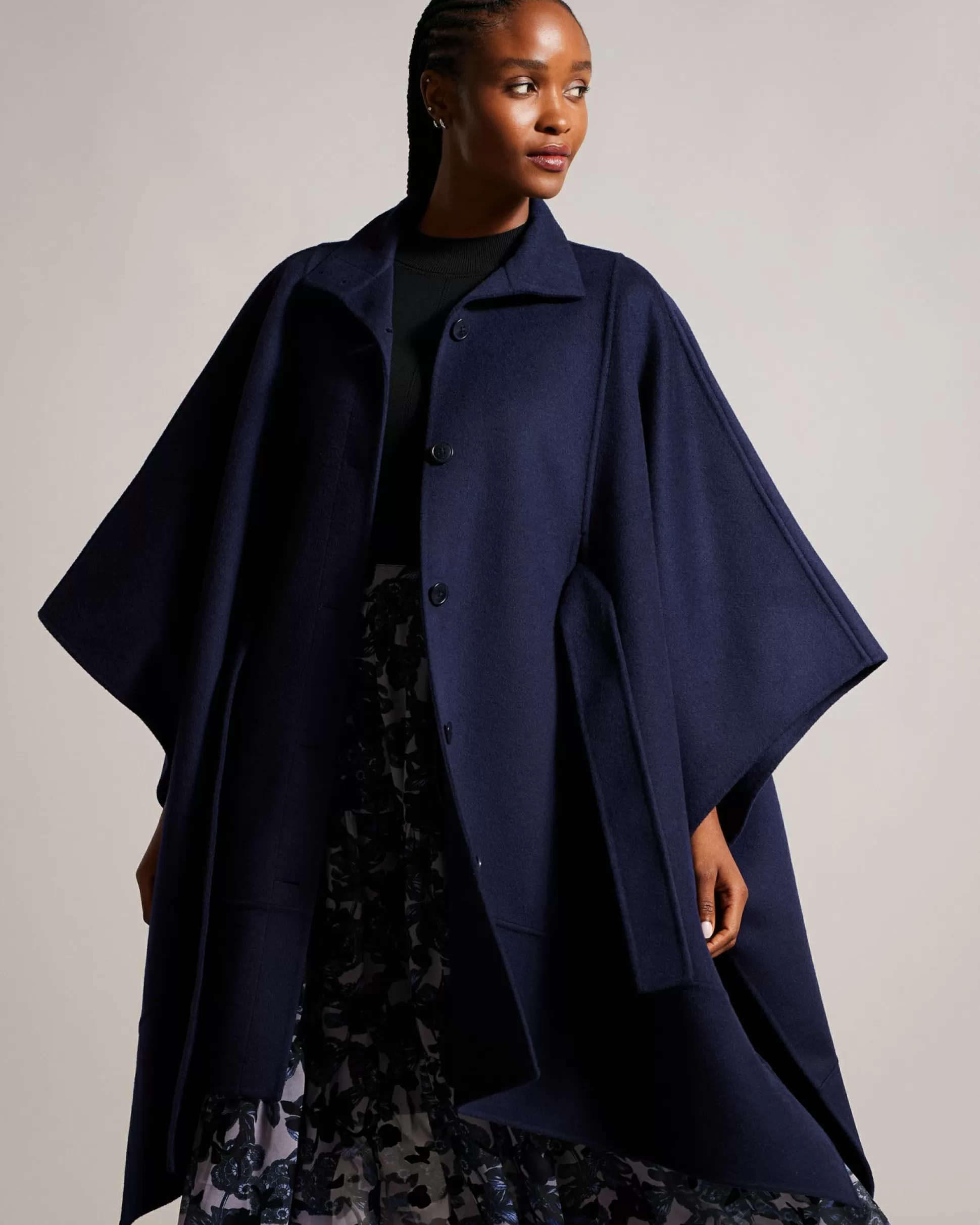 Coats & Jackets^Ted Baker Lilymae Dark Blue