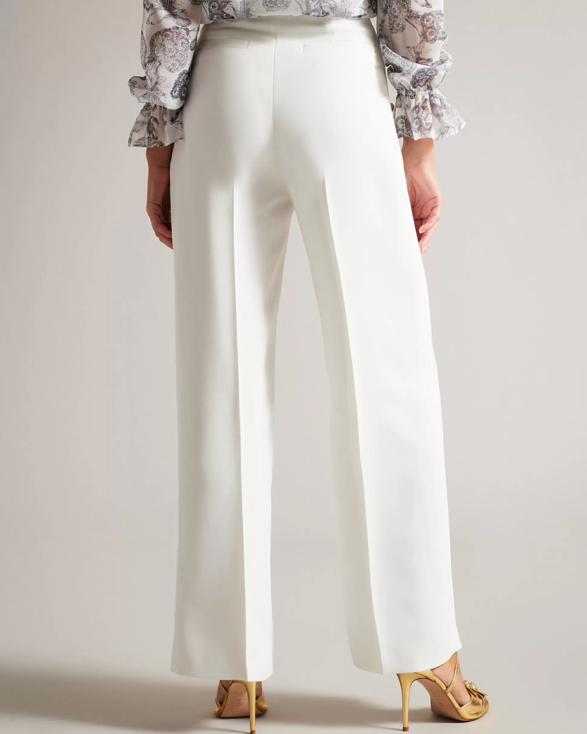 Suits & Co-ords | Trousers & Shorts^Ted Baker Llaylat White