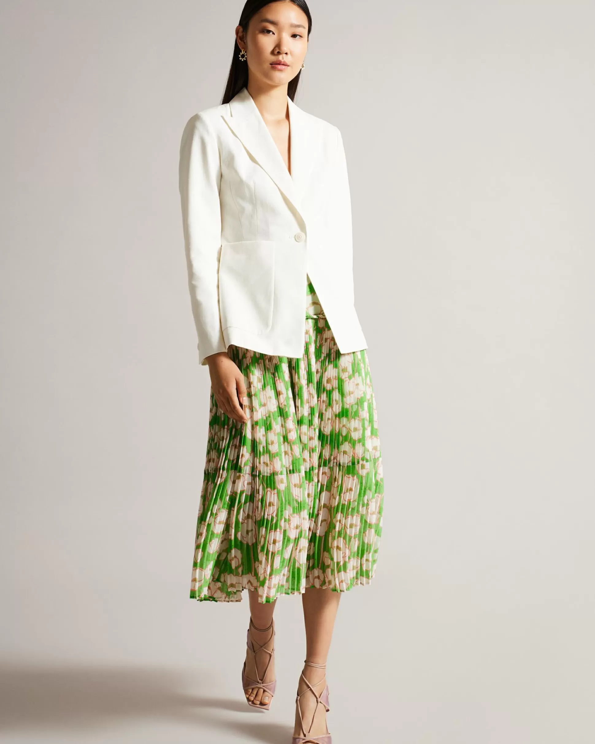 Coats & Jackets^Ted Baker Llilla White