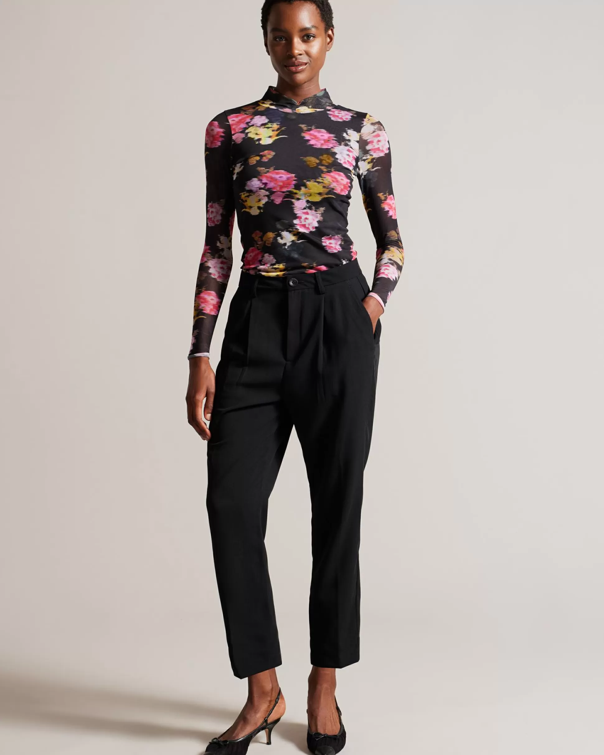 Trousers & Shorts^Ted Baker Lohren Black