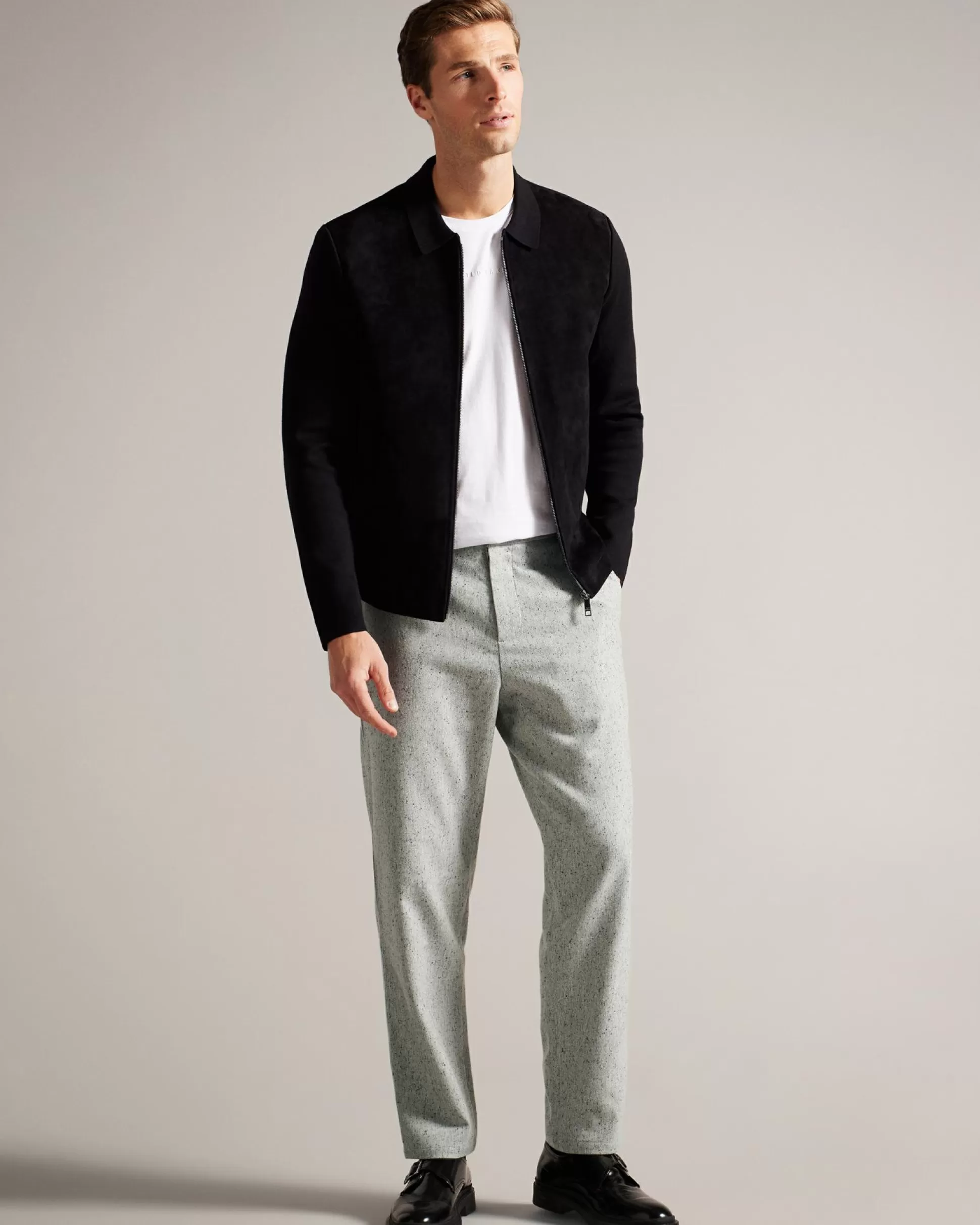 Trousers & Chinos^Ted Baker Lopus Light Grey