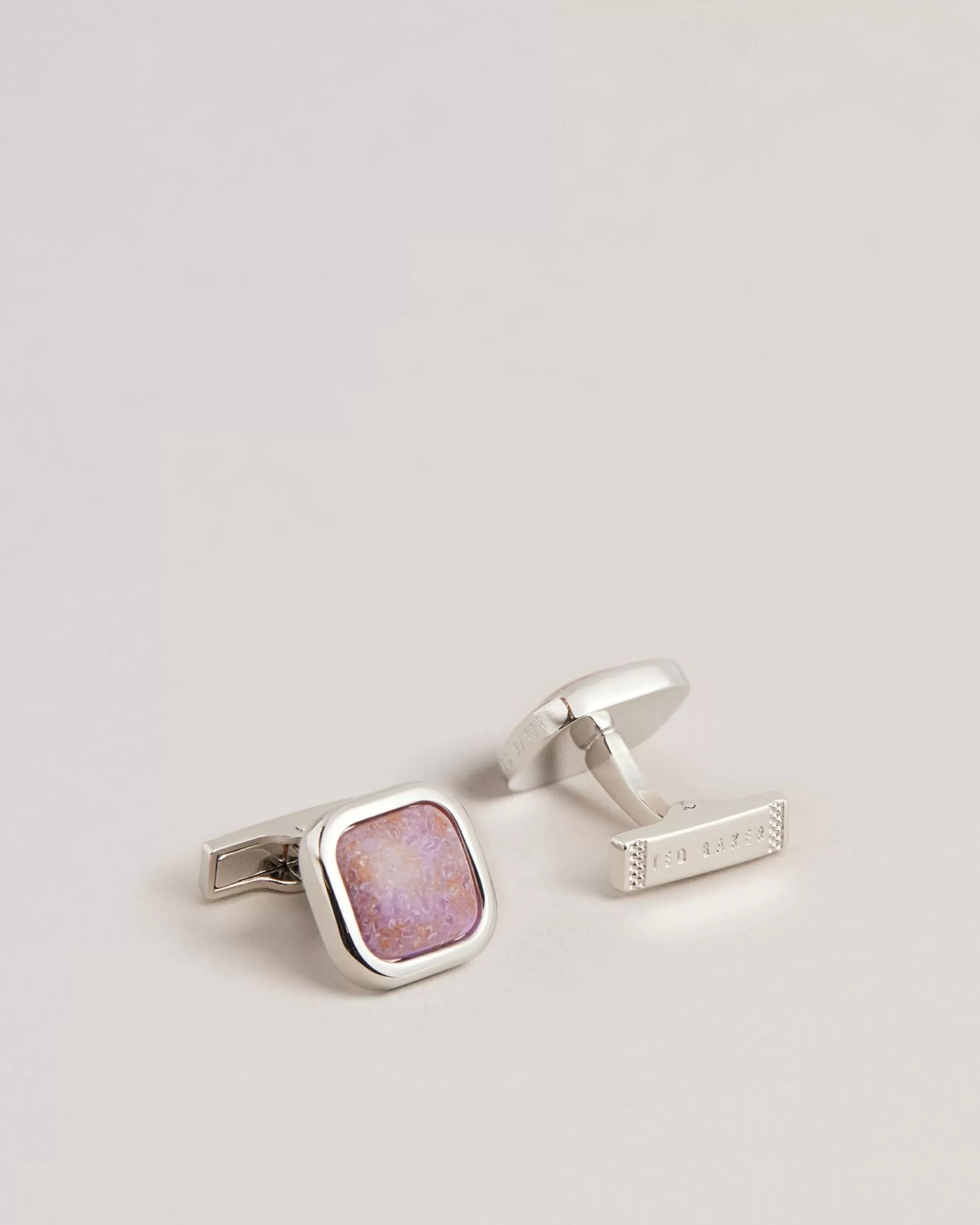 Cufflinks^Ted Baker Marbled Purple