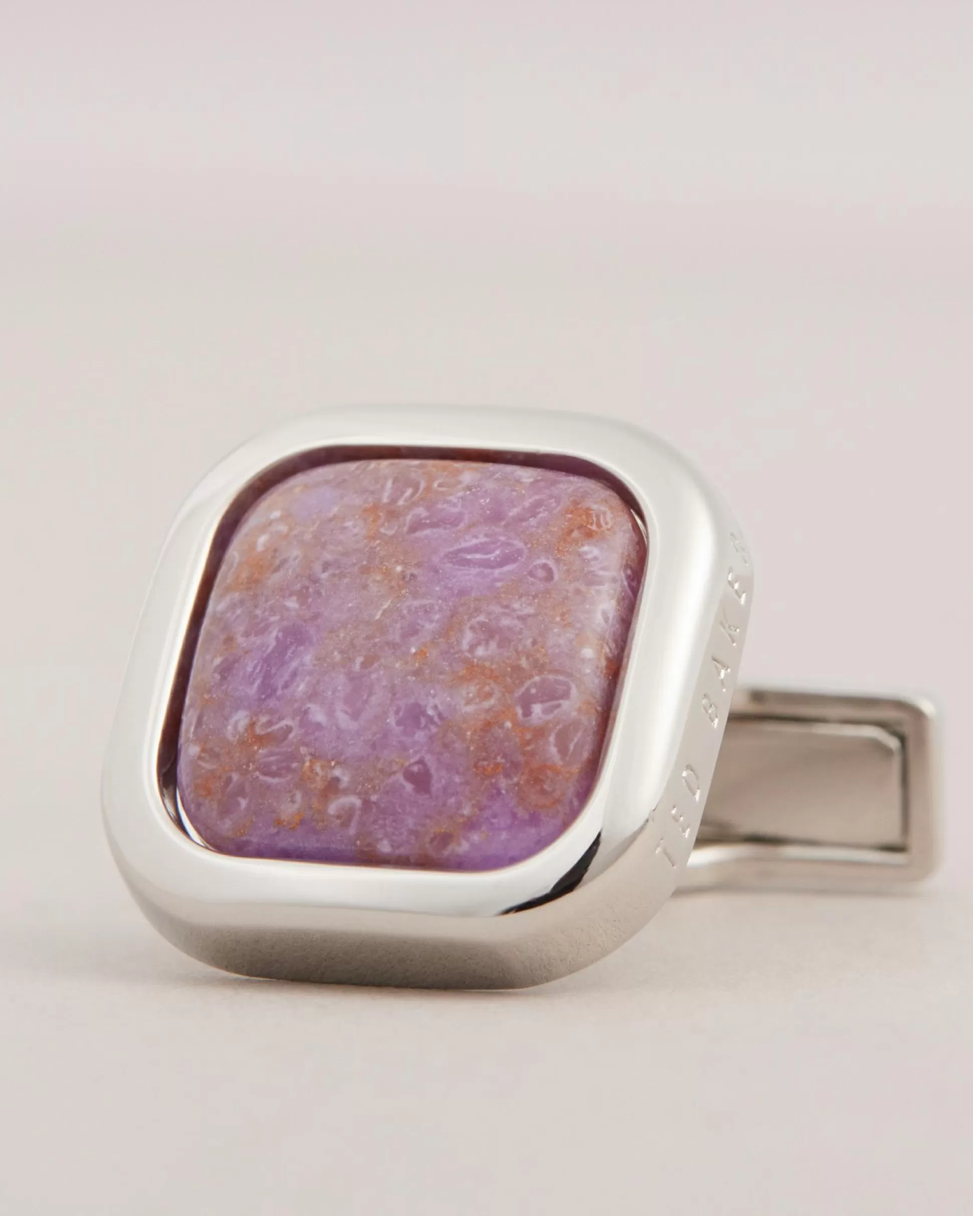 Cufflinks^Ted Baker Marbled Purple