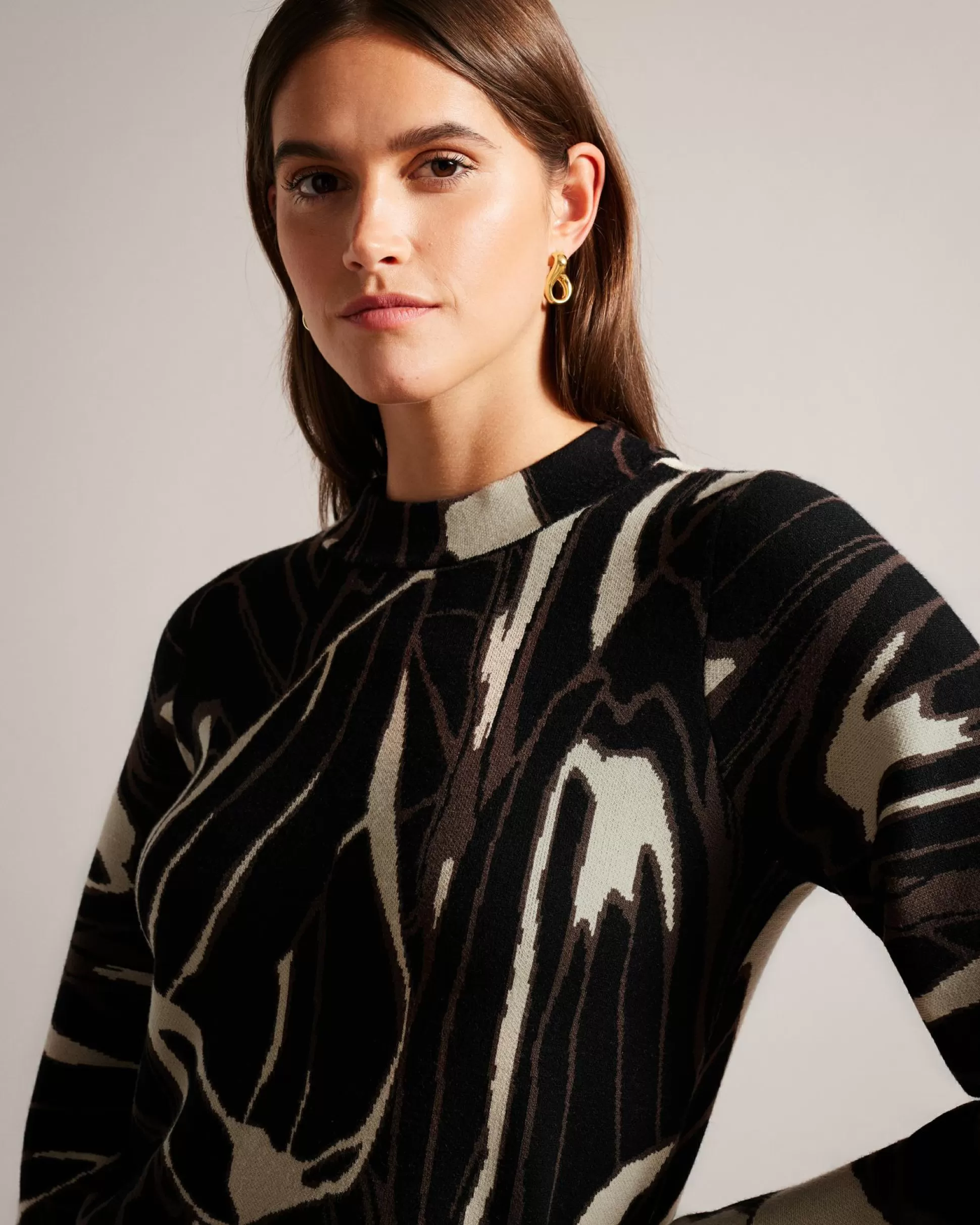 Jumpers & Cardigans^Ted Baker Marelia Black