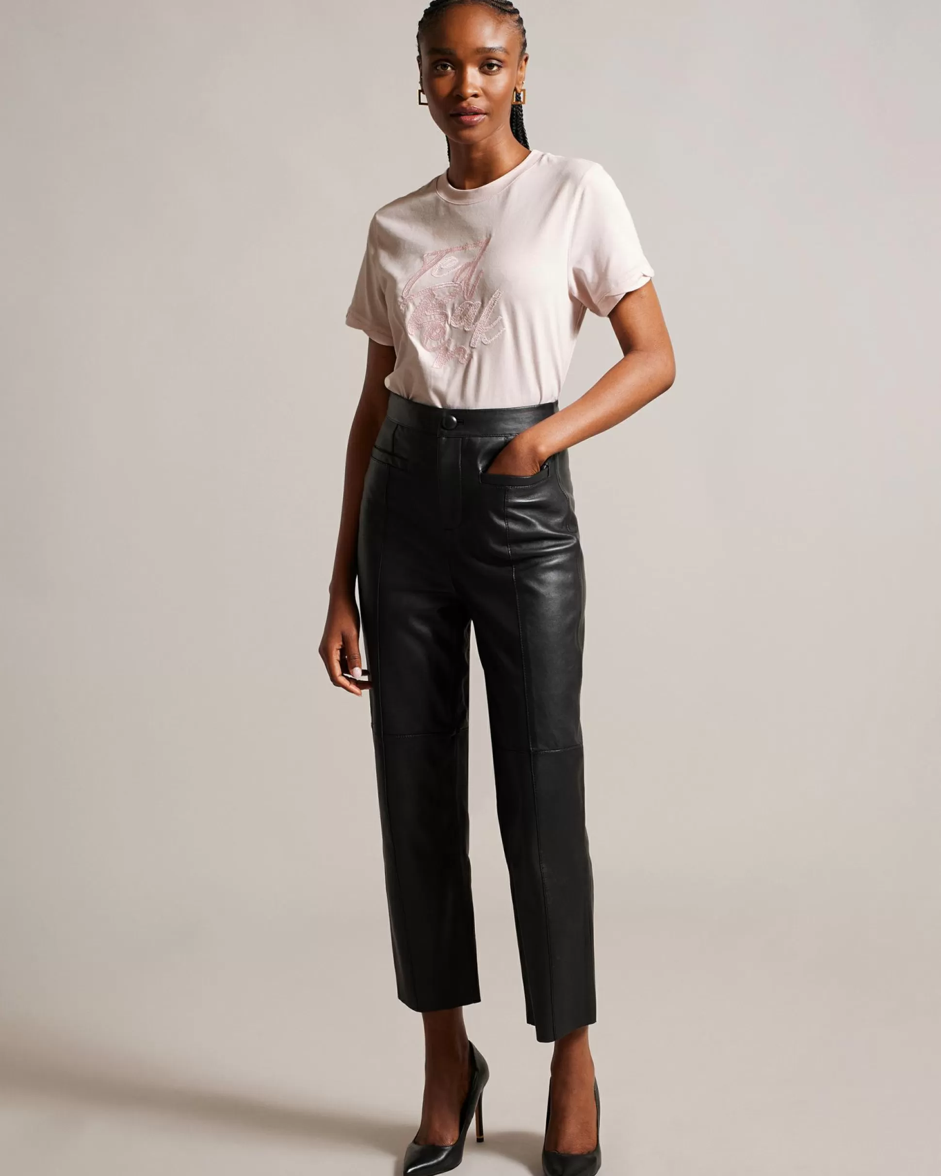 T-Shirts & Vests | Tops & Blouses^Ted Baker Marelll Pale Pink