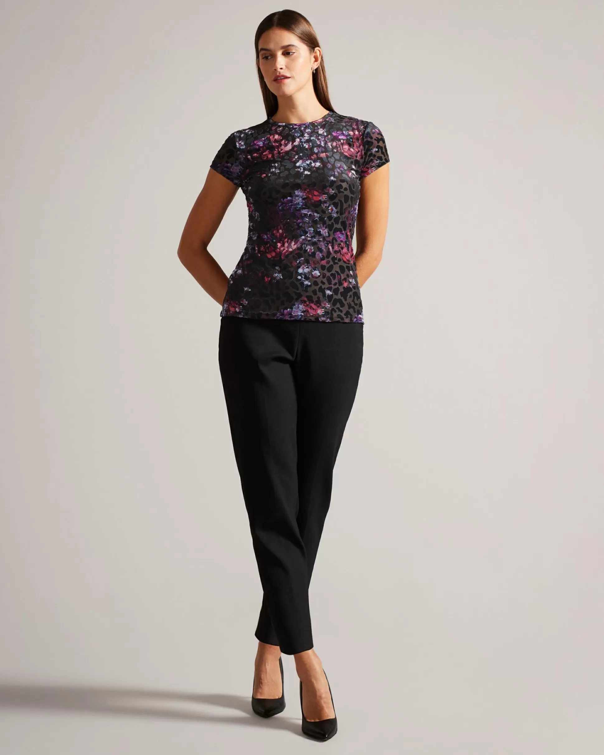 T-Shirts & Vests | Tops & Blouses^Ted Baker Marjet Black