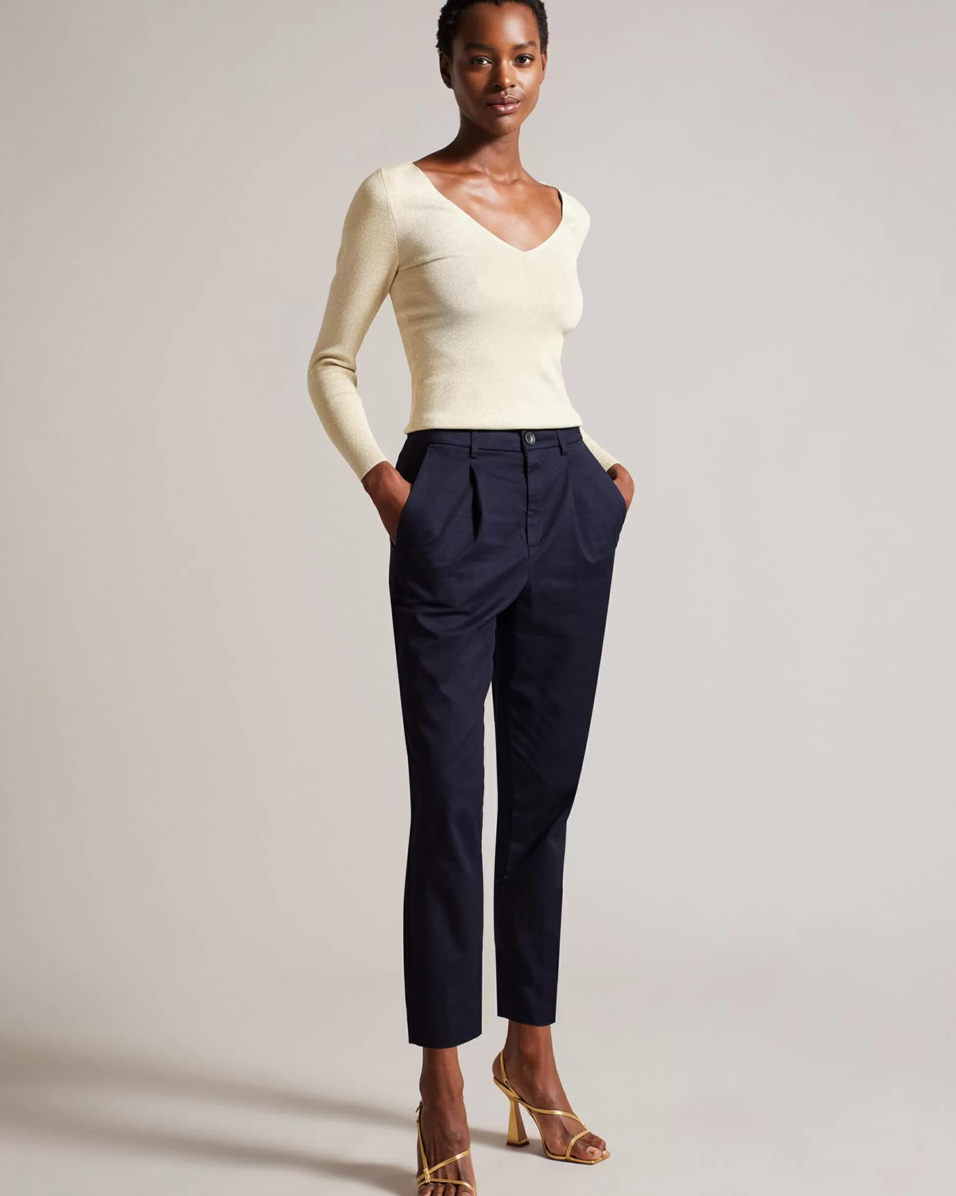 Trousers & Shorts^Ted Baker Maryiah Dark Blue