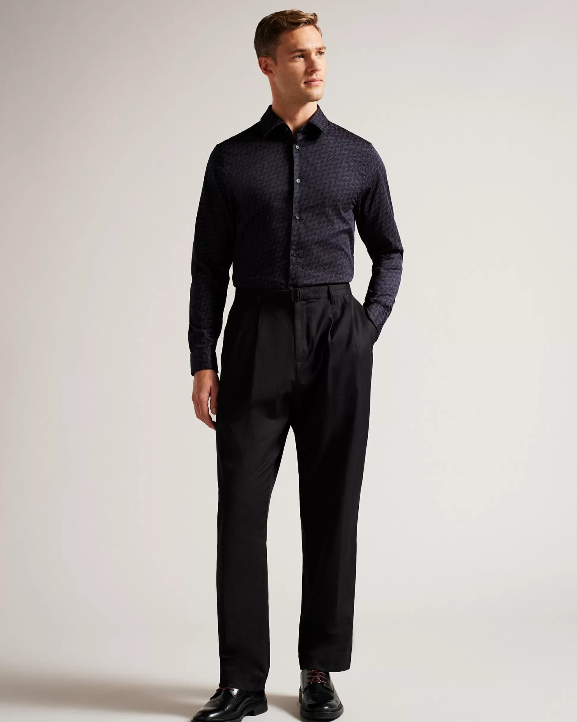 Shirts^Ted Baker Matlock Navy