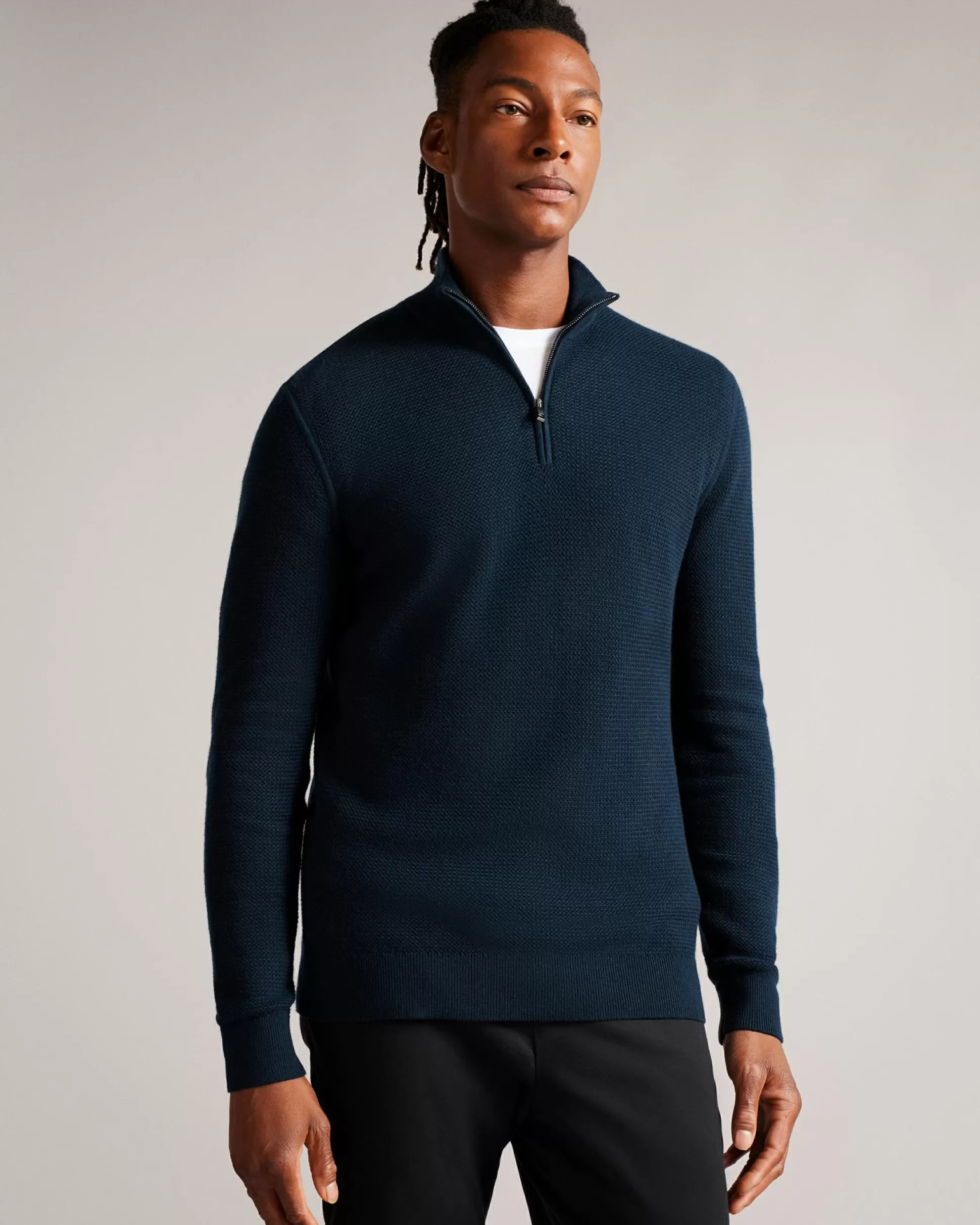 Jumpers & Knitwear^Ted Baker Meaddo Navy