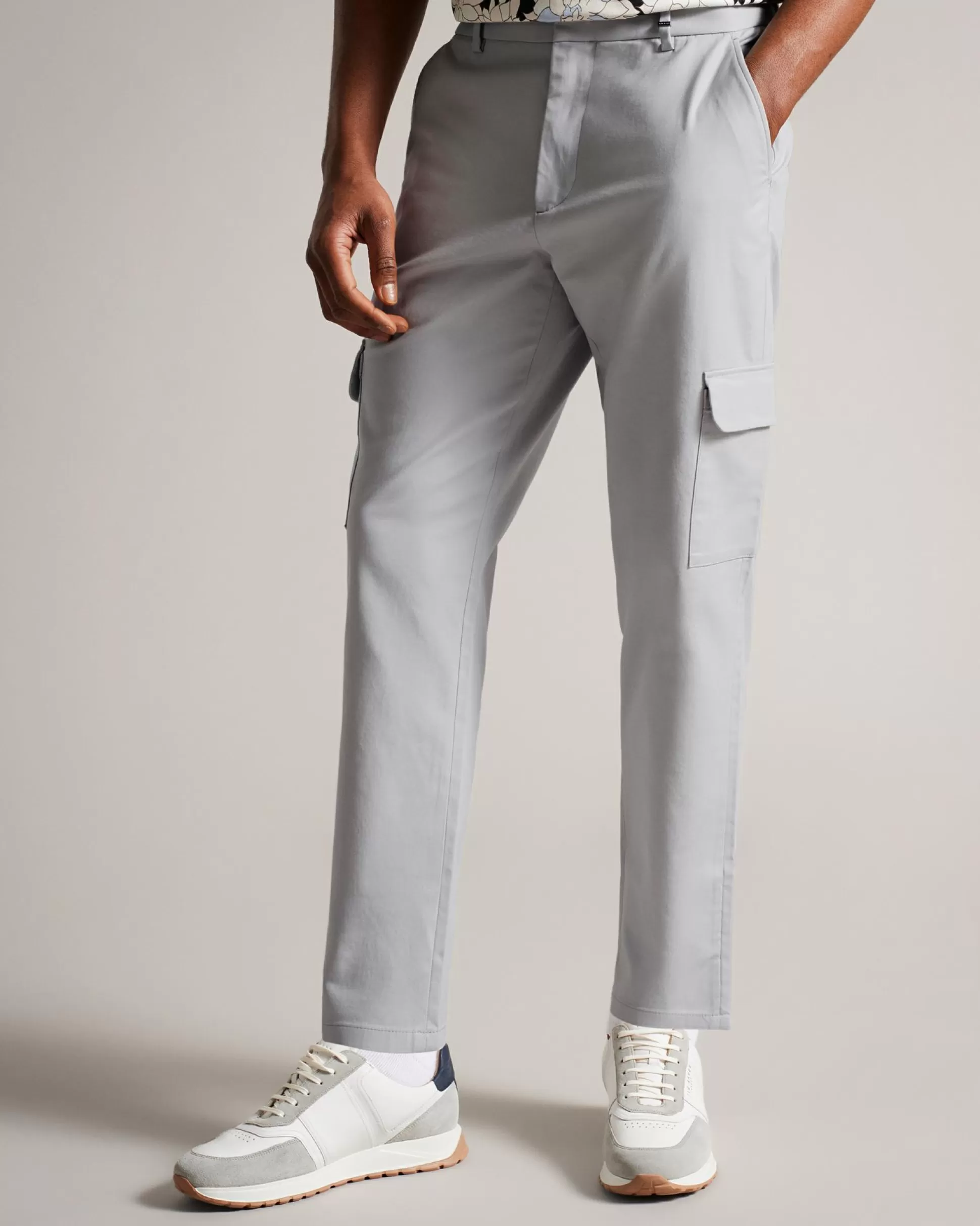 Trousers & Chinos^Ted Baker Mikel Light Grey