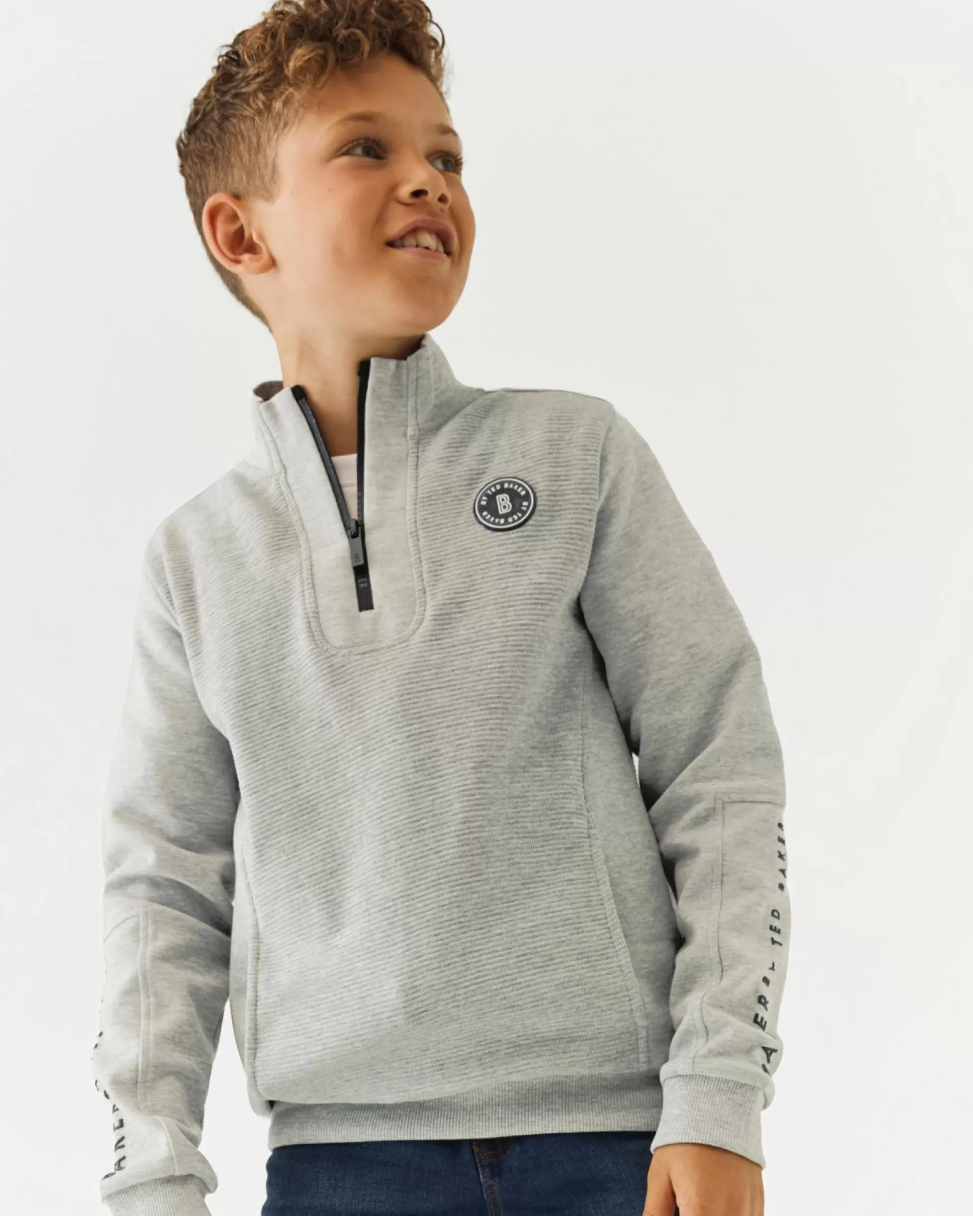 Boys' Tops^Ted Baker Milko Light Grey