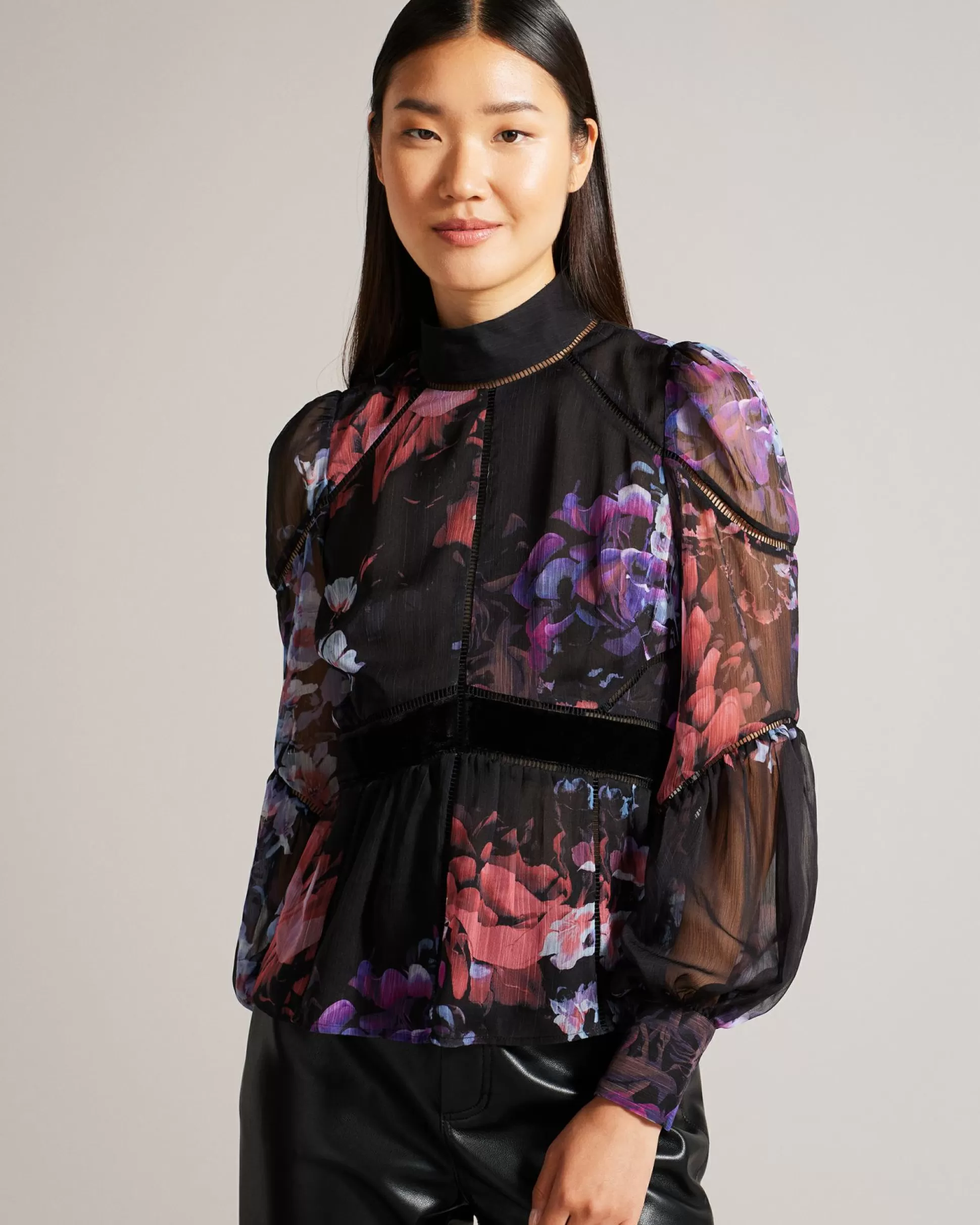 Tops & Blouses^Ted Baker Neeveh Black