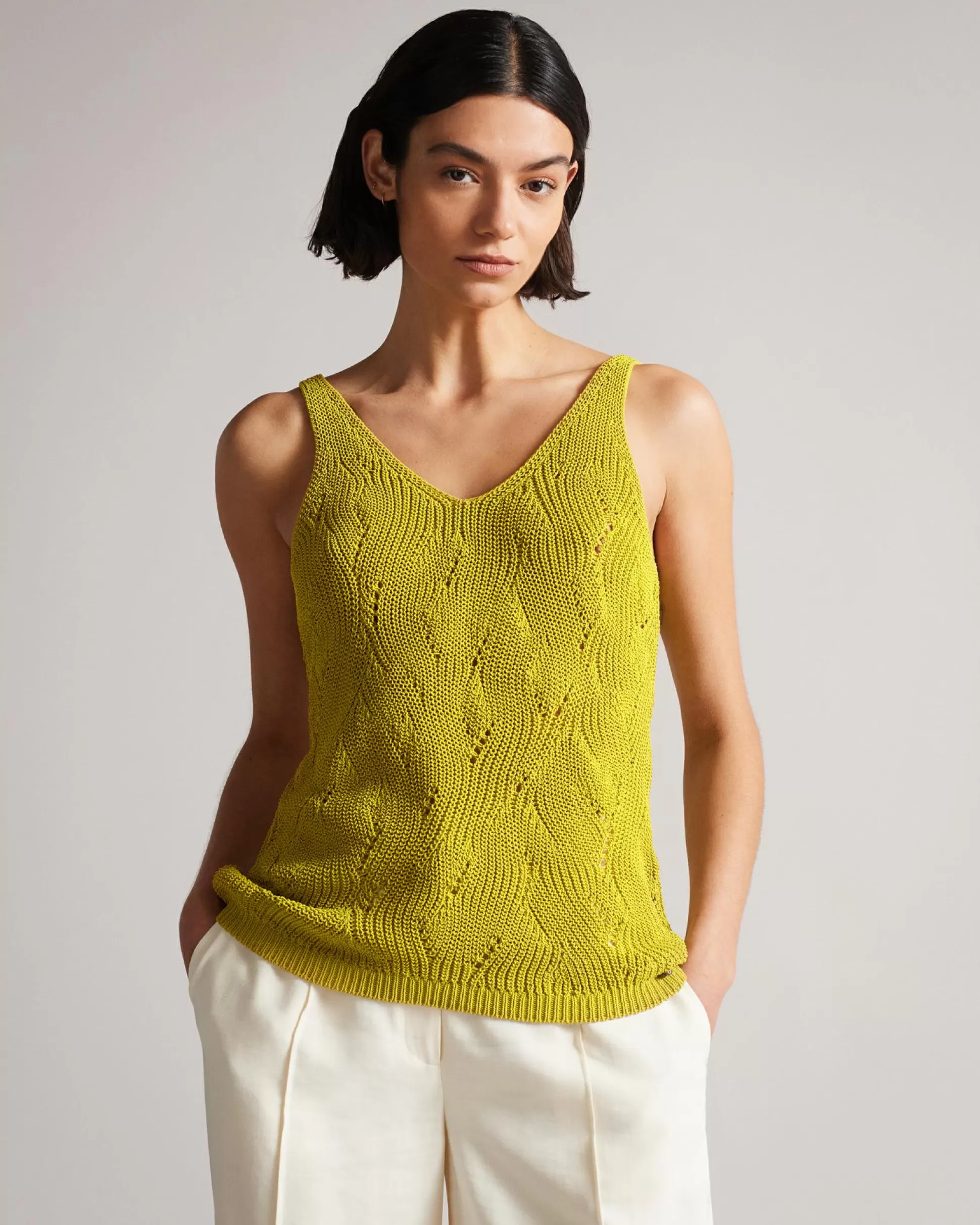 Jumpers & Cardigans^Ted Baker Niyna Medium Yellow