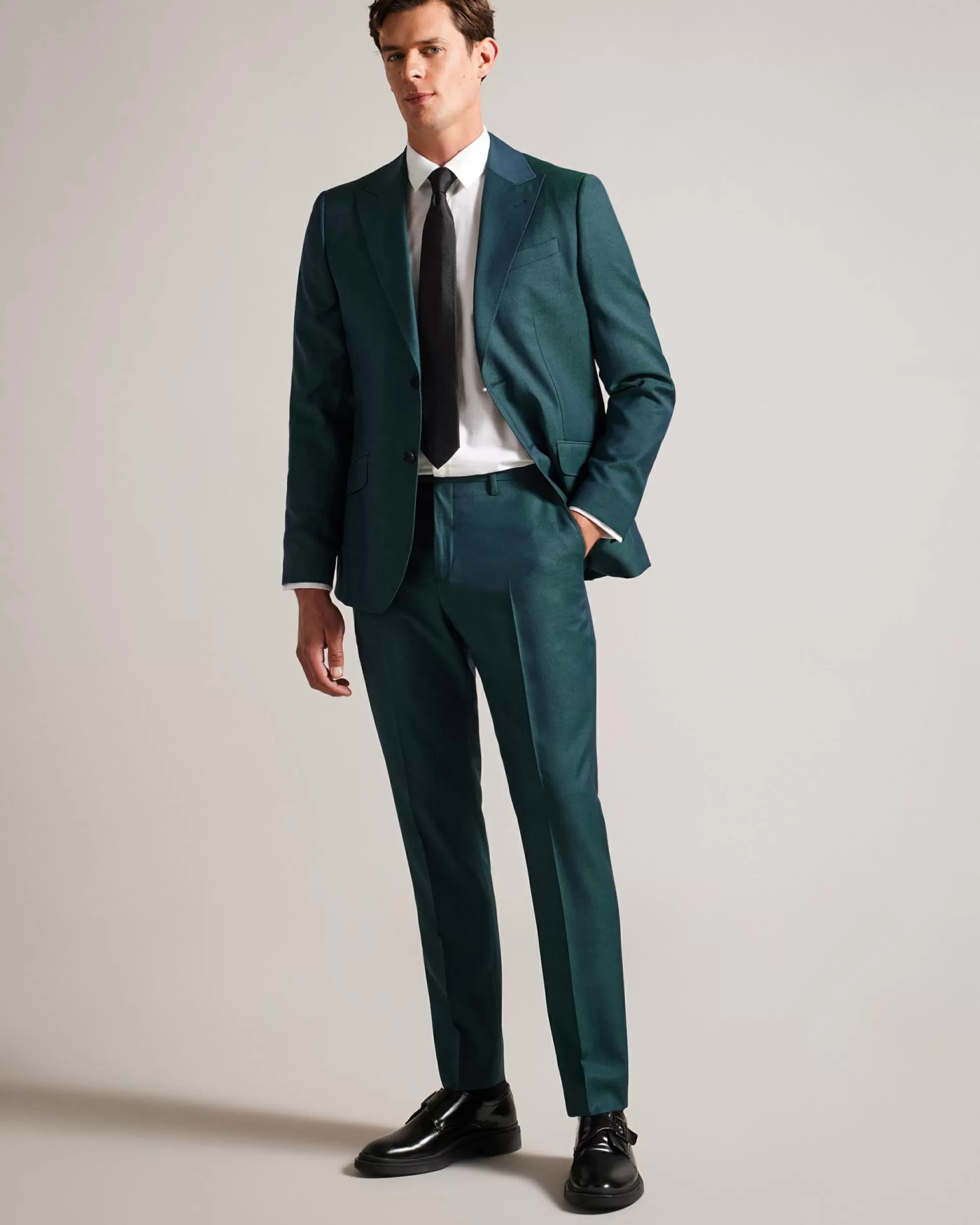 Trousers & Chinos | Suits^Ted Baker Northt Teal-Blue