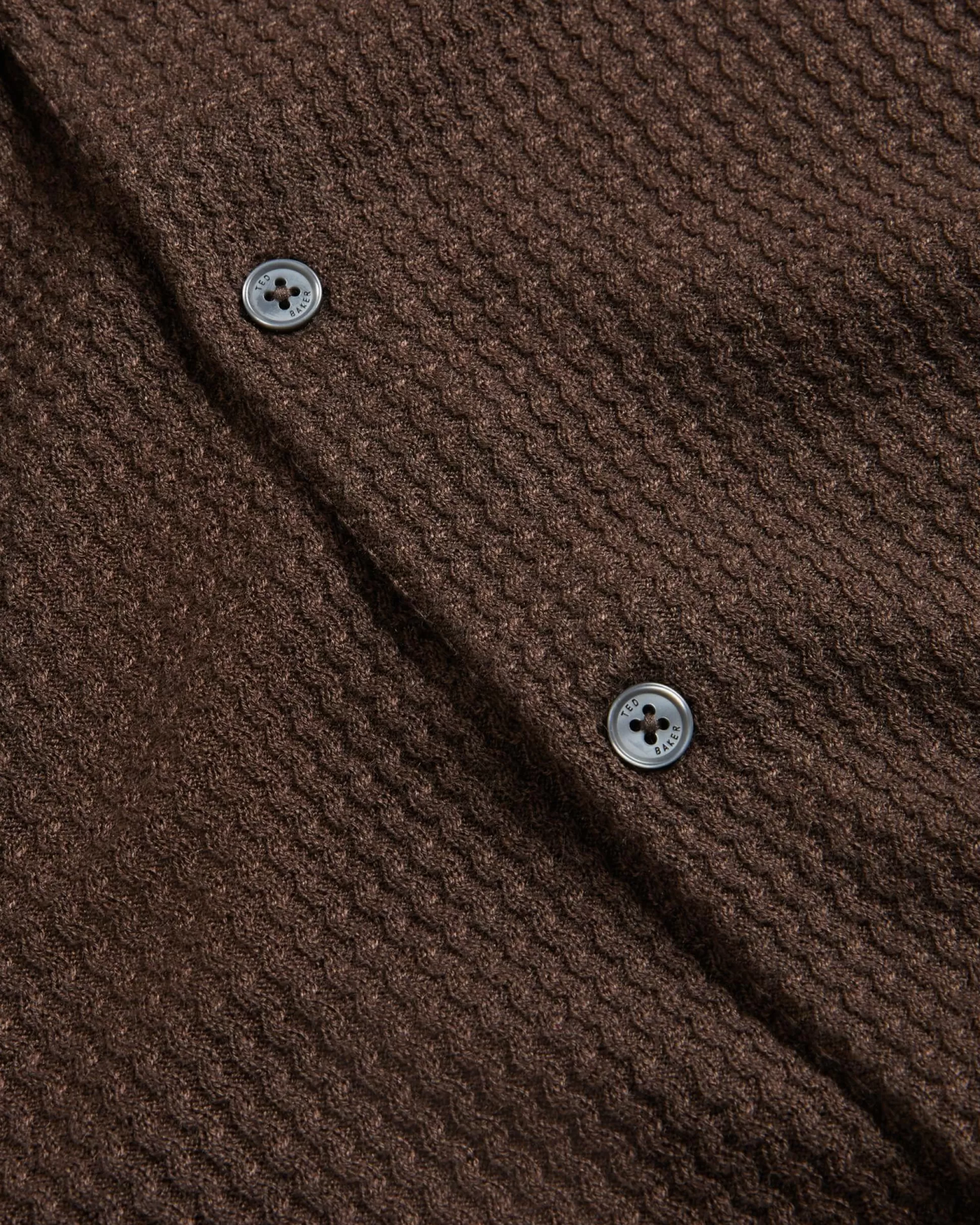 Tops | Polo Shirts^Ted Baker Oidar Brown-Chocolate