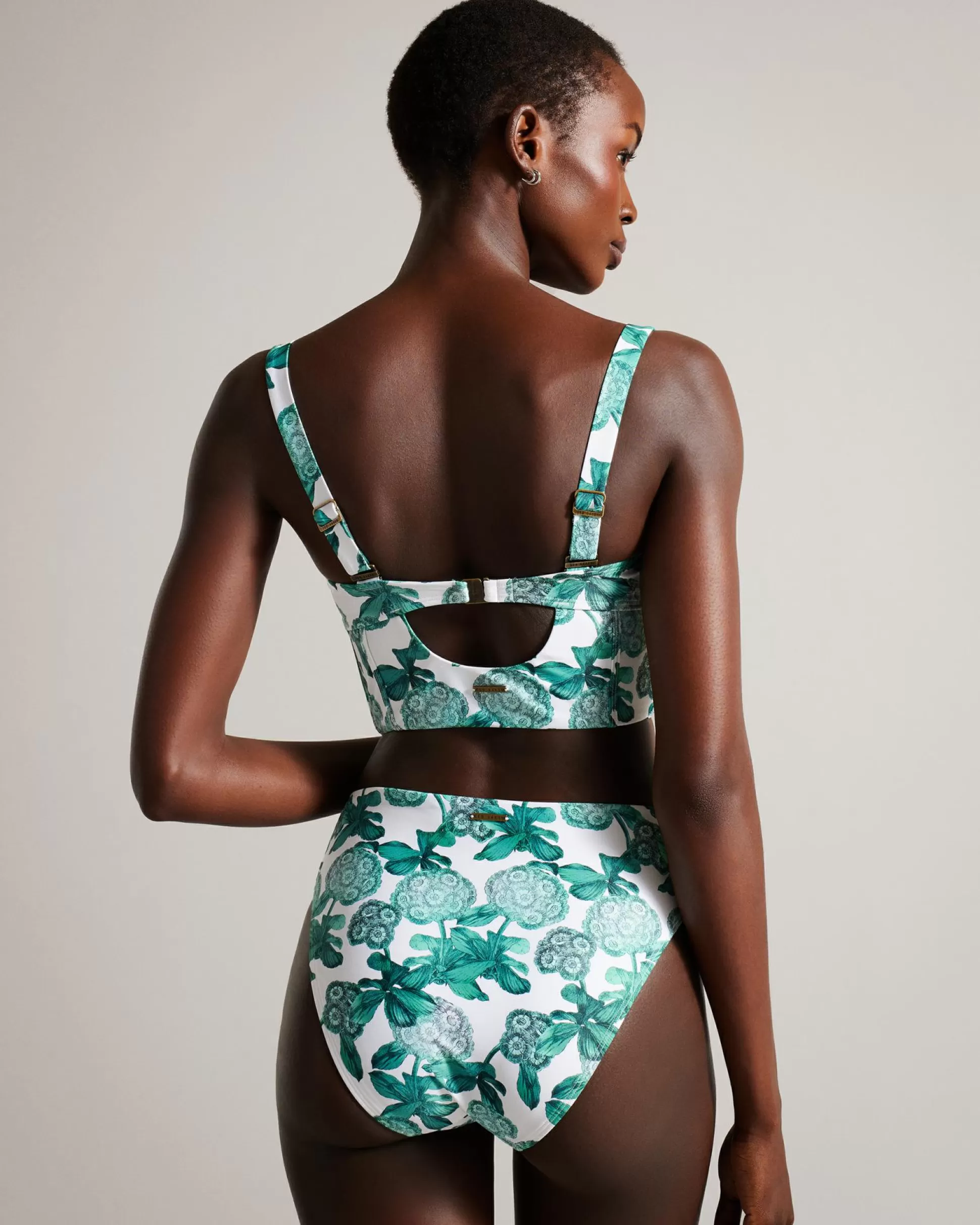 Swimwear & Beachwear^Ted Baker Orellaa Green