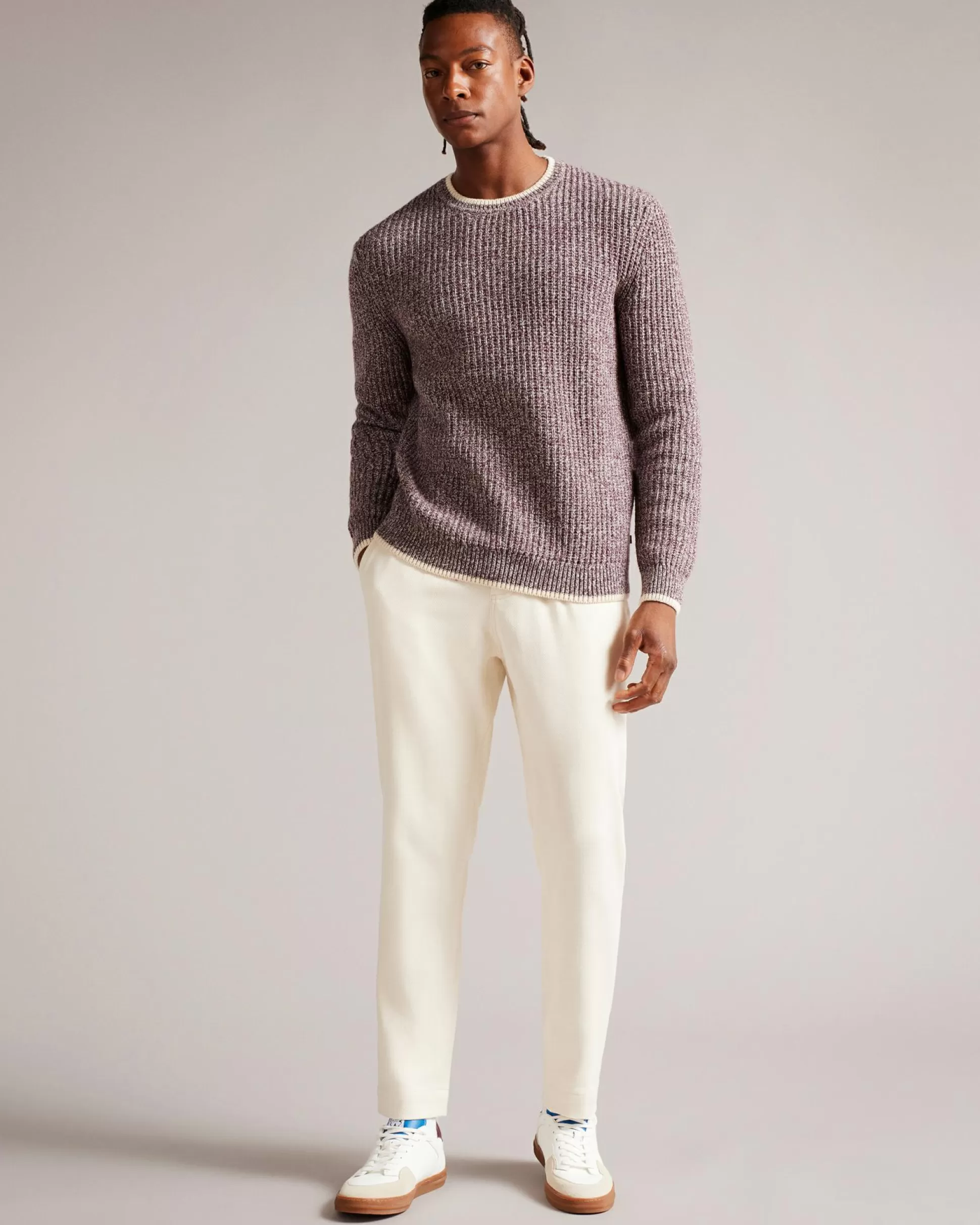 Jumpers & Knitwear^Ted Baker Overhal Maroon